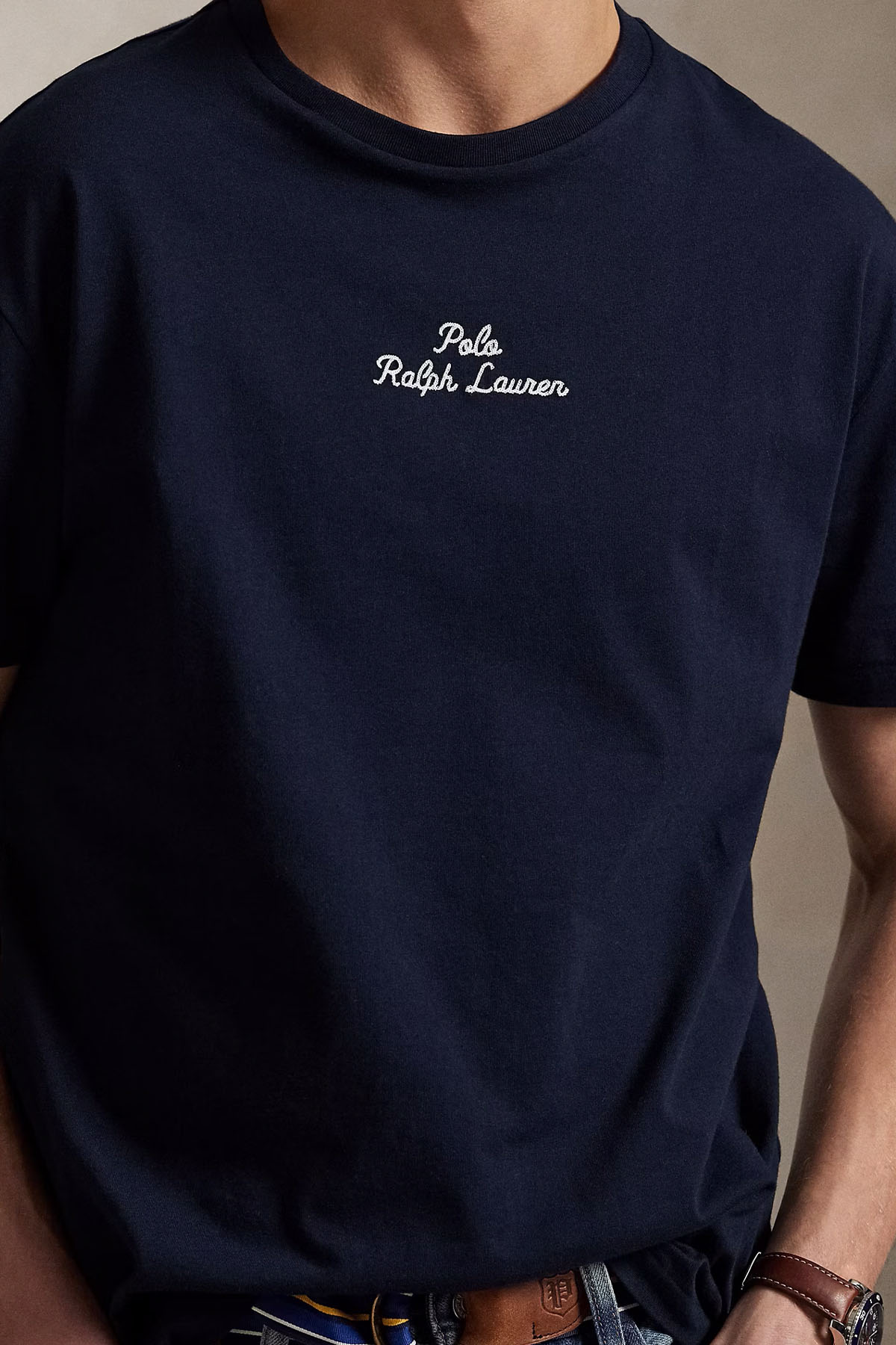 Polo Ralph Lauren Classic Fit Yuvarlak Yaka Logolu T-shirt