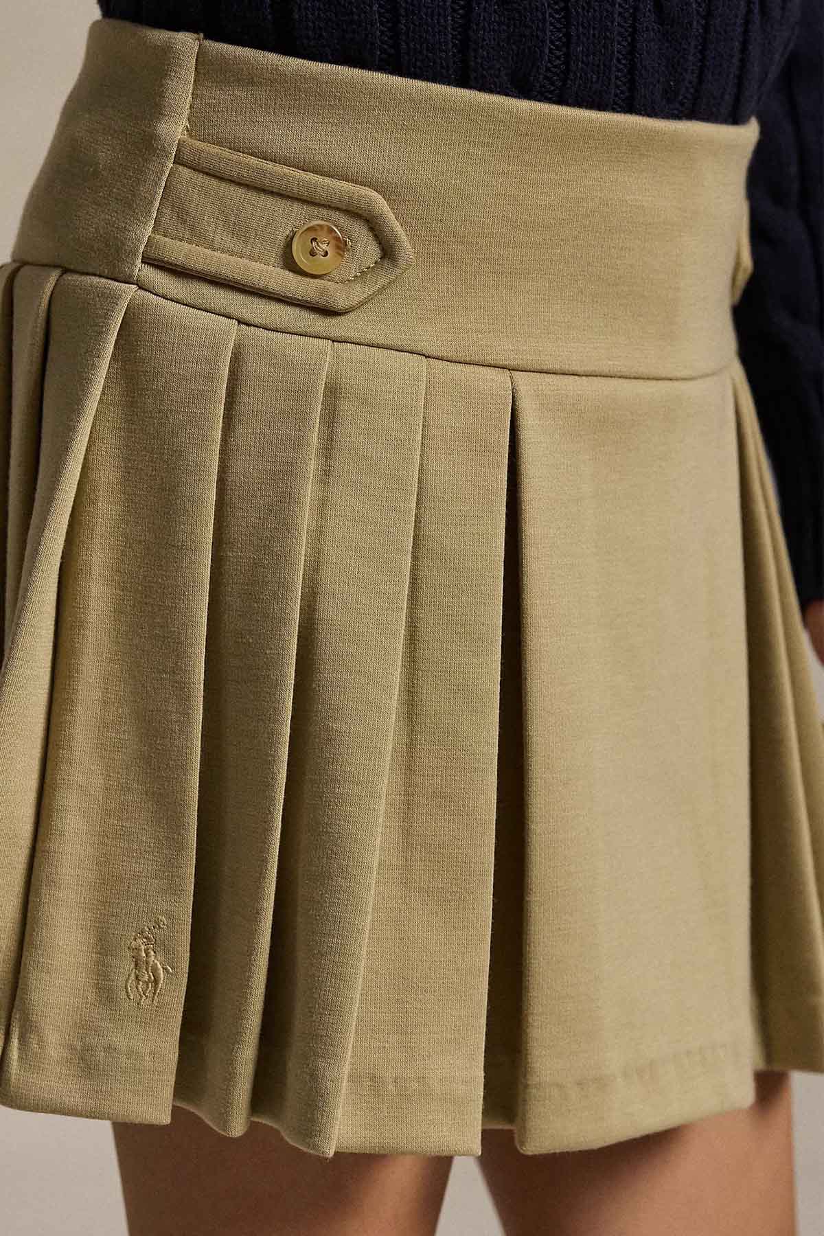 Polo Ralph Lauren Kids 5-6 Yaş Kız Çocuk Şortlu Piliseli Etek-Etek-Libas