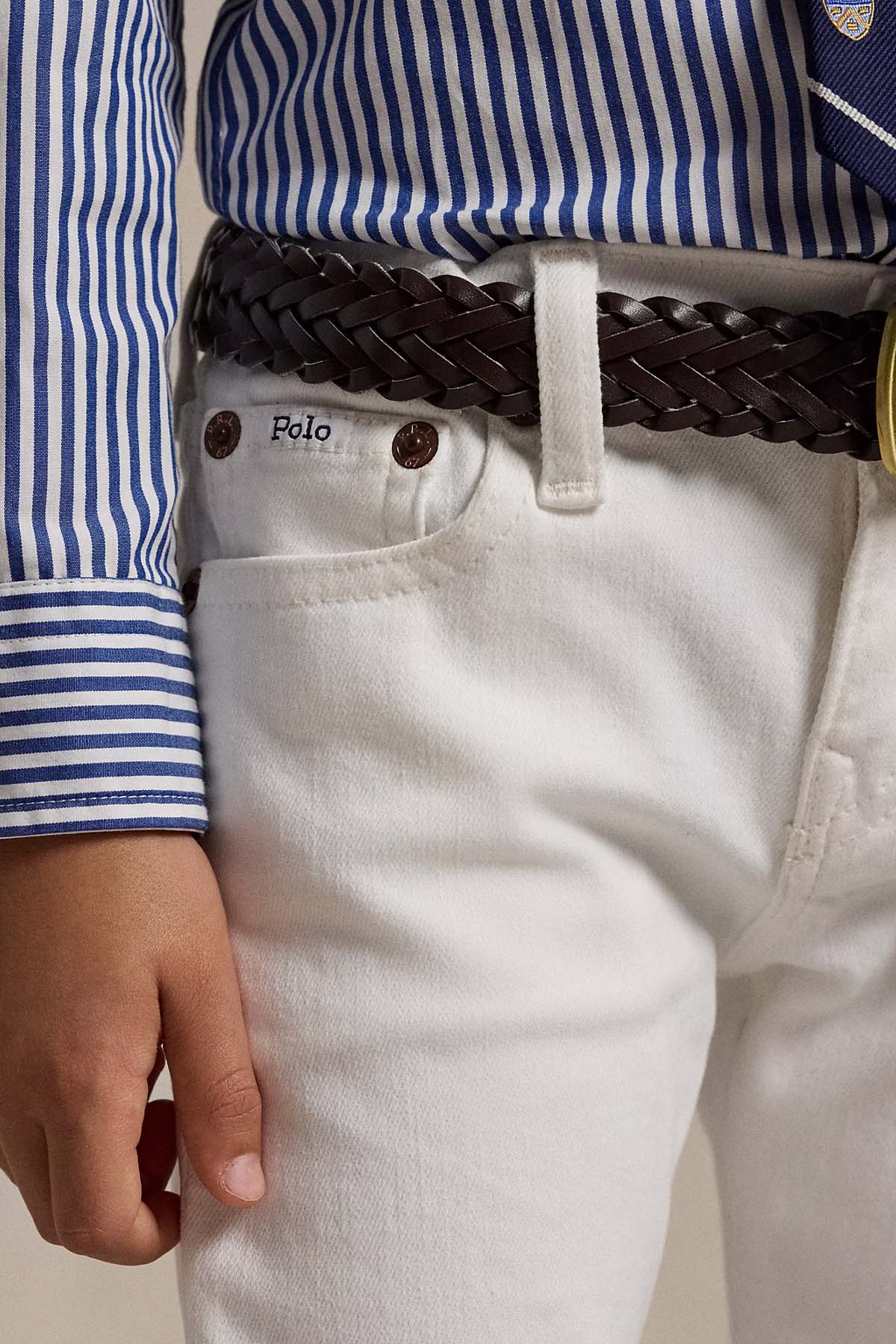 Polo Ralph Lauren Kids 2-4 Yaş Erkek Çocuk Slim Fit Streç Jeans