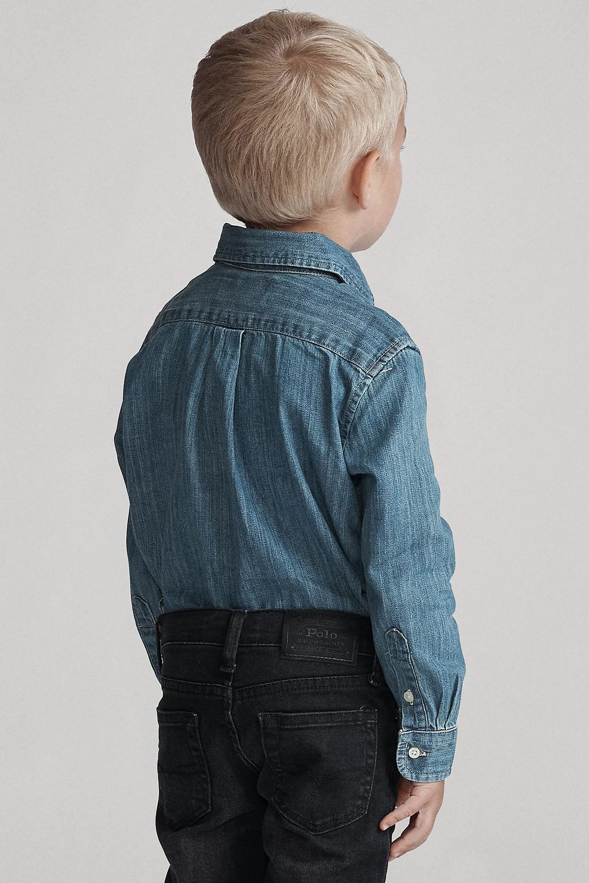 Polo Ralph Lauren Kids 3-6 Yaş Erkek Çocuk Denim Gömlek