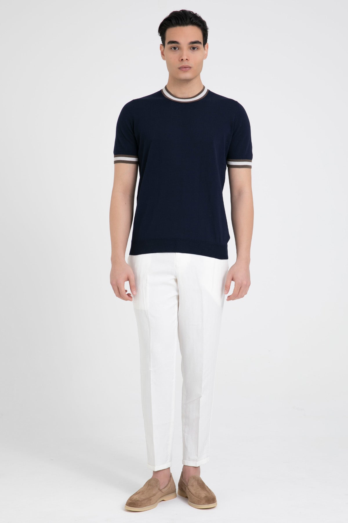 Pantaloni Torino The Rebel Soft Fit Keten Pantolon-Pantolon-Libas