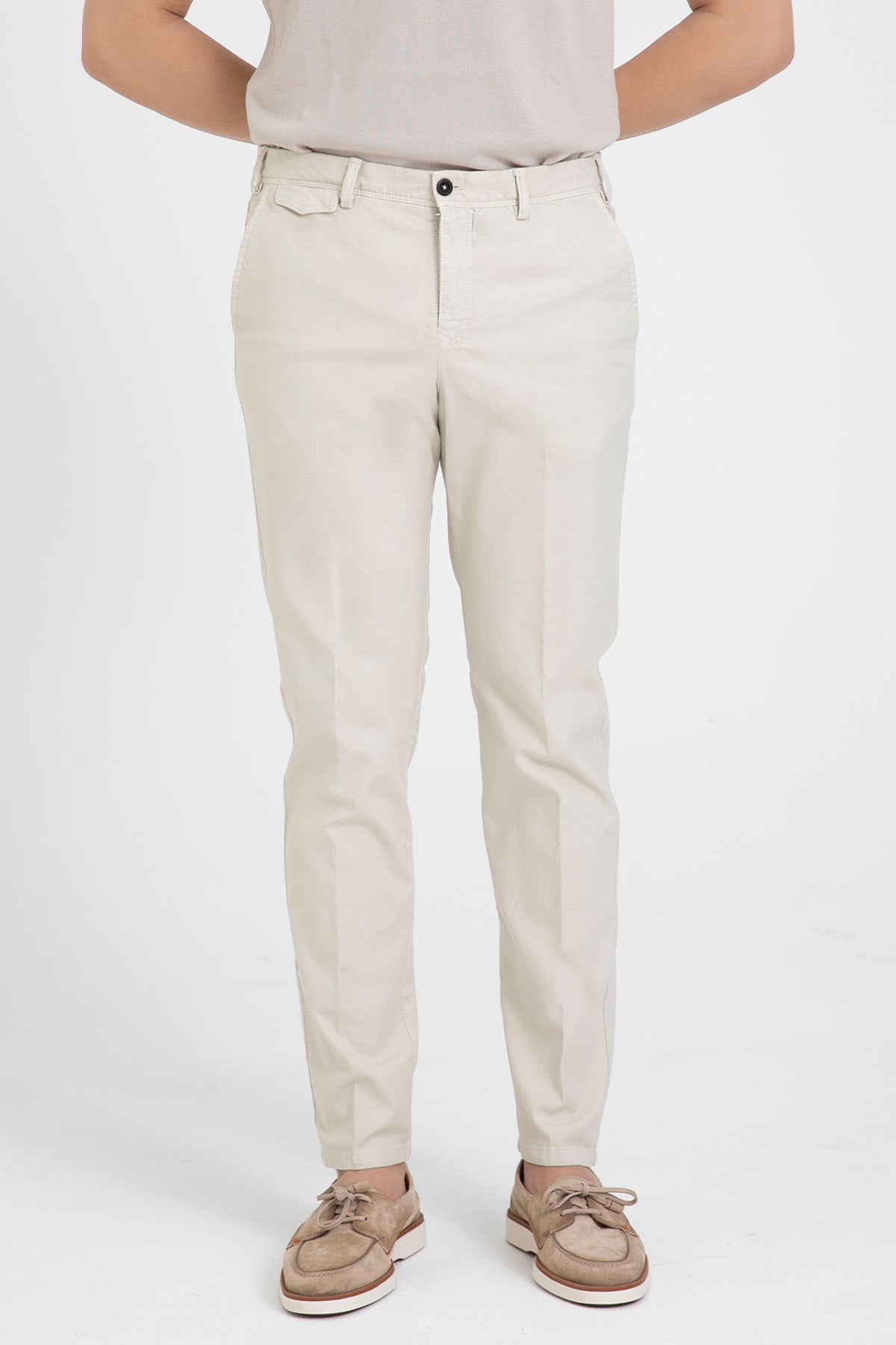 Pantaloni Torino Master Fit Yandan Cepli Streç Pantolon-Pantolon-Libas