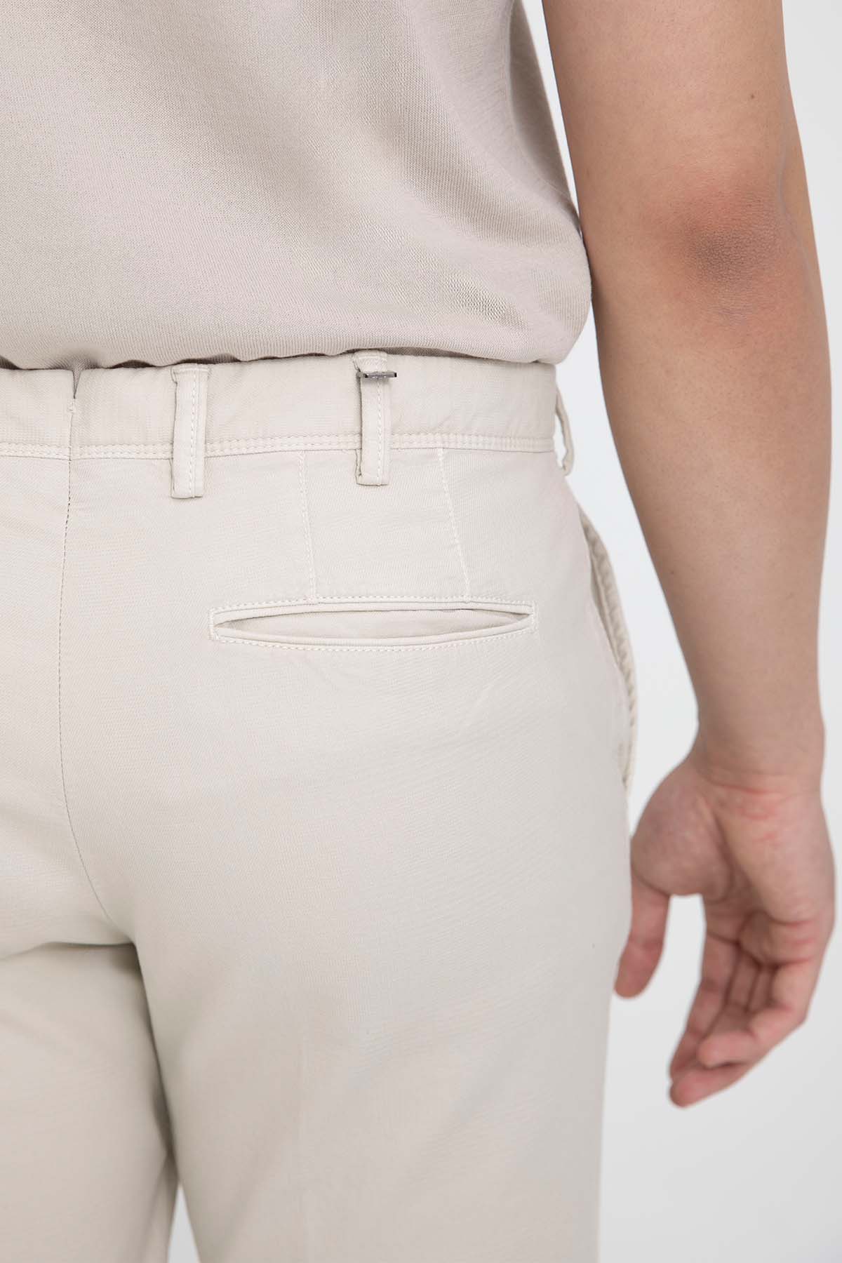 Pantaloni Torino Master Fit Yandan Cepli Streç Pantolon-Pantolon-Libas