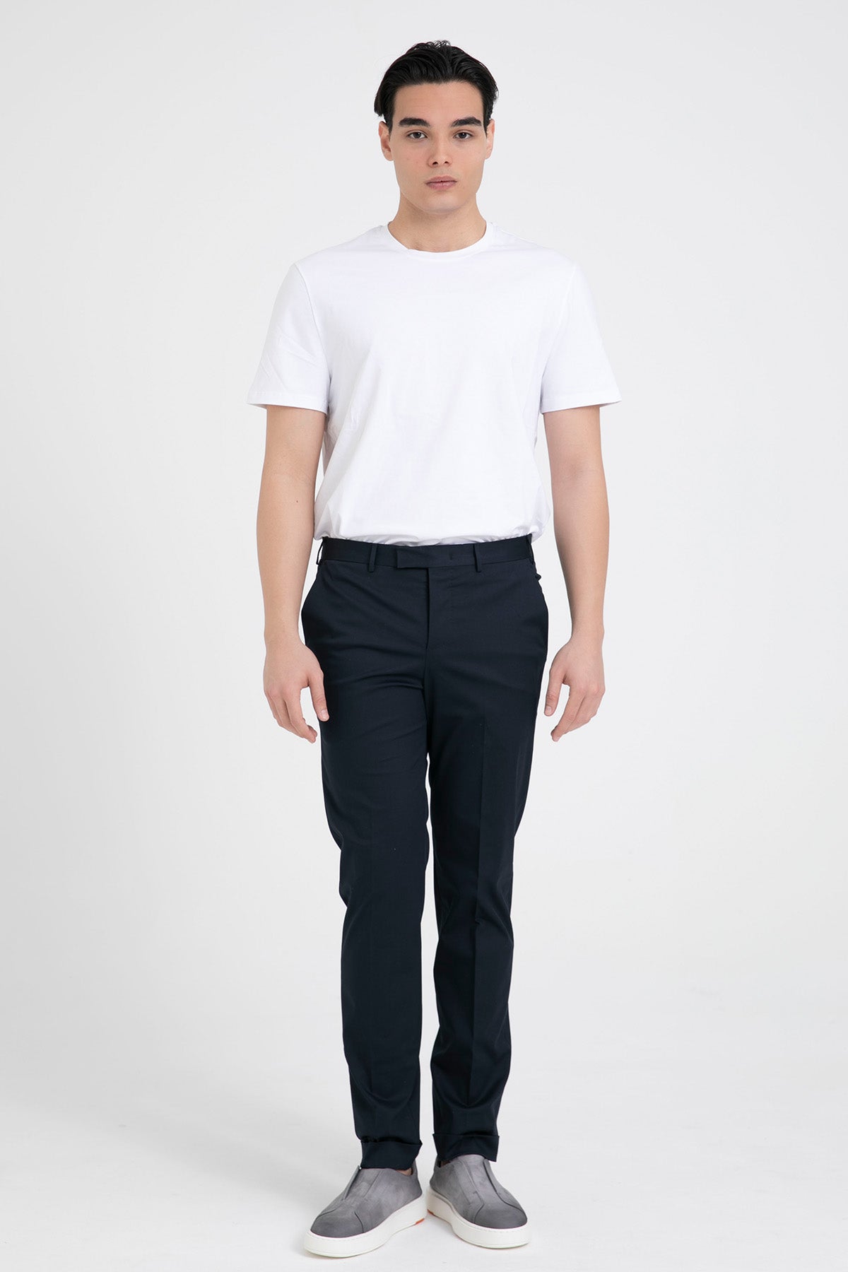 Pantaloni Torino Master Fit Duble Paça Streç Pantolon