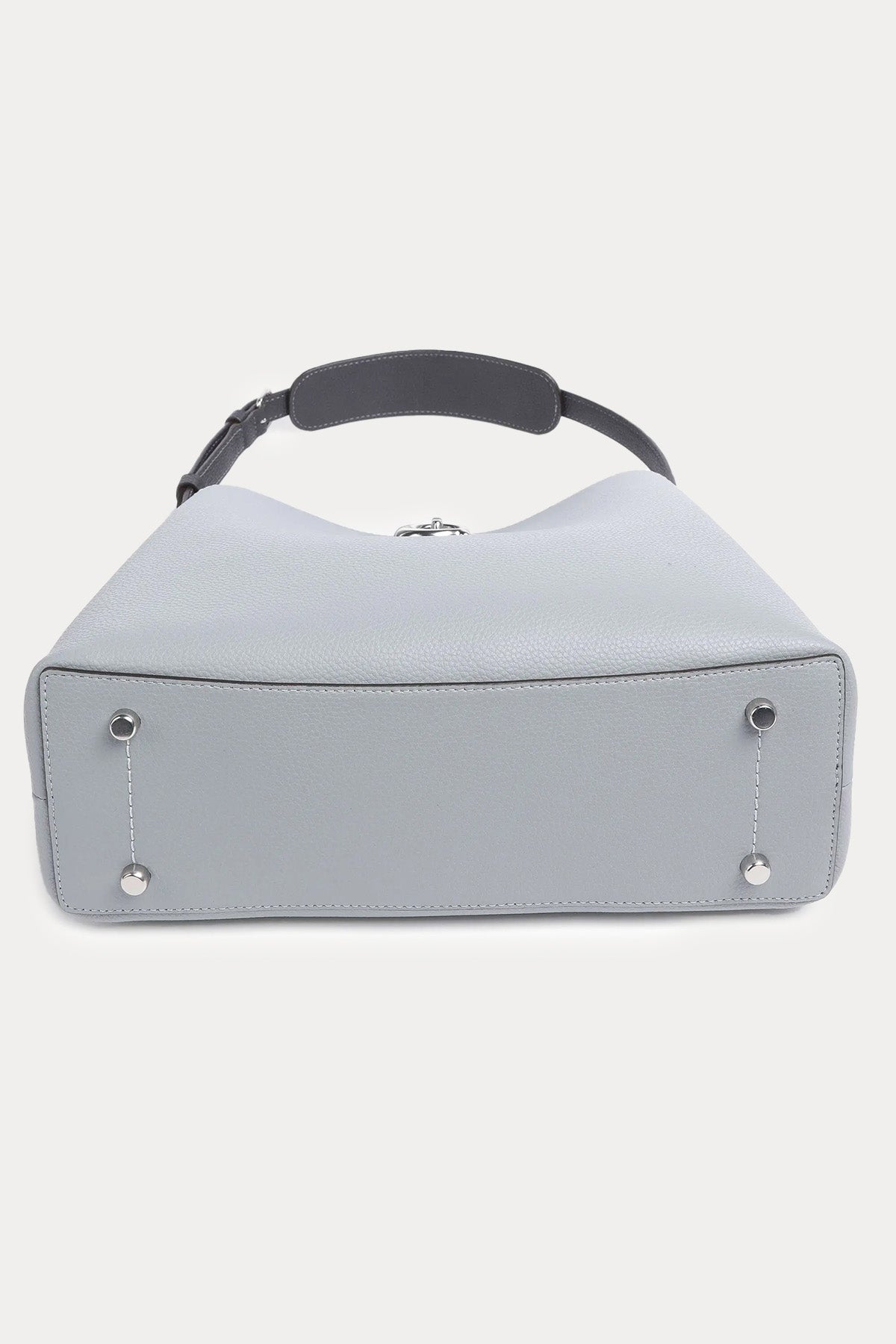 Coach Logolu Deri Omuz Çantası