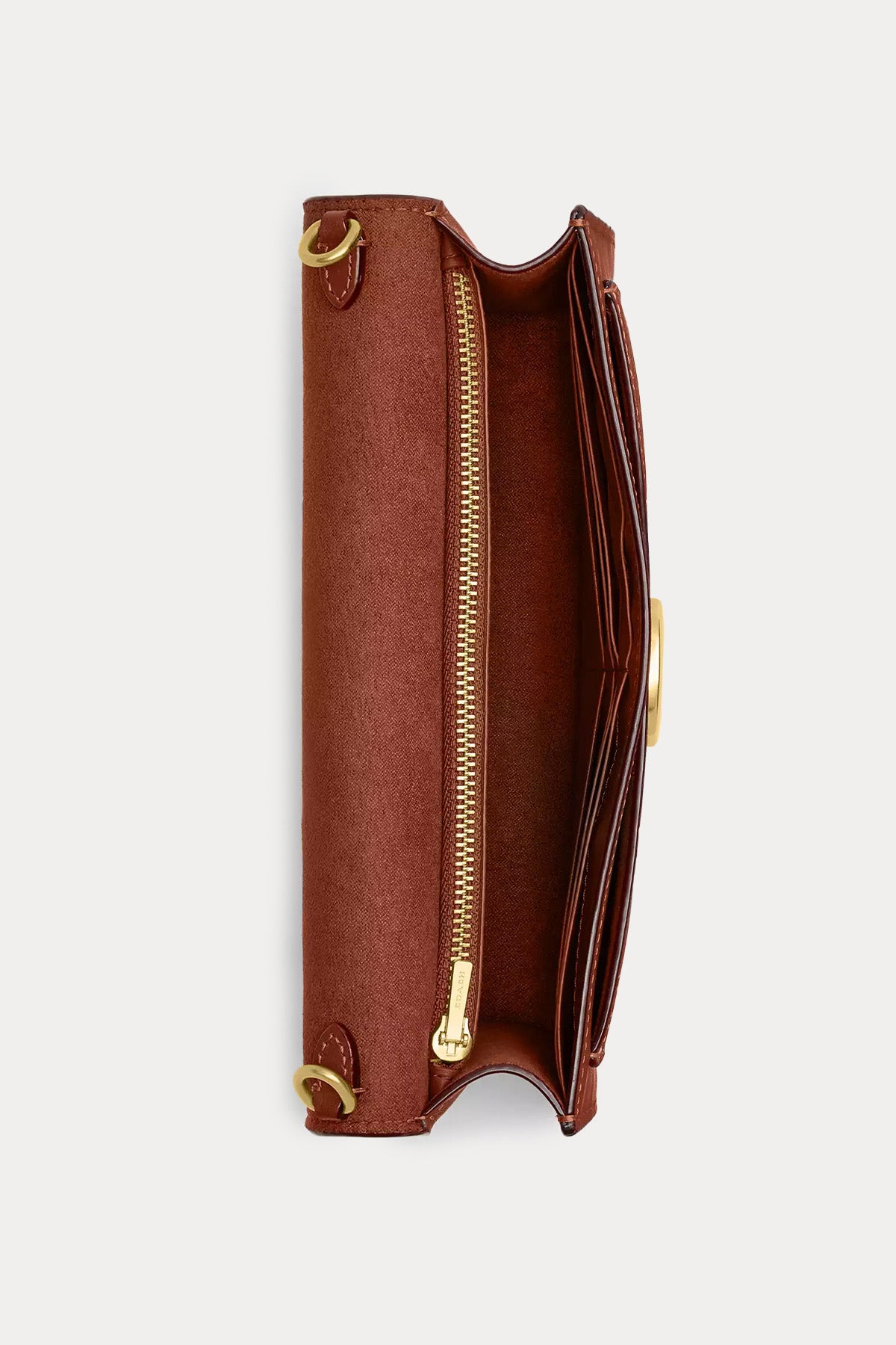 Coach Logolu Deri Omuz Çantası