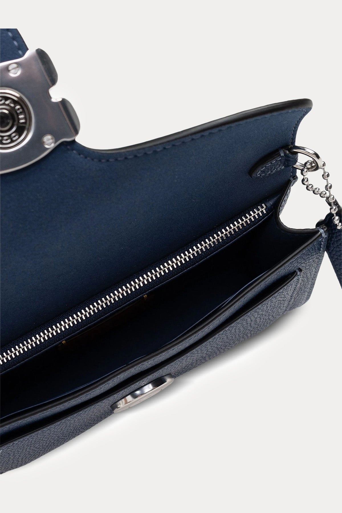 Coach Logolu Deri Omuz Çantası