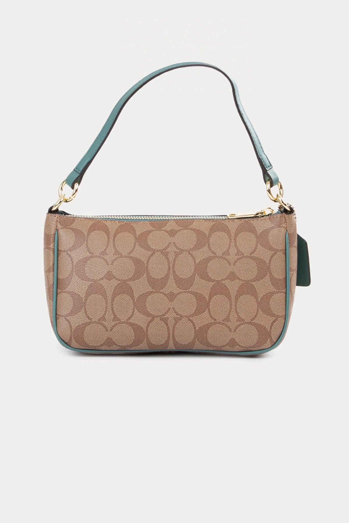 Coach Logolu Deri Omuz Çantası