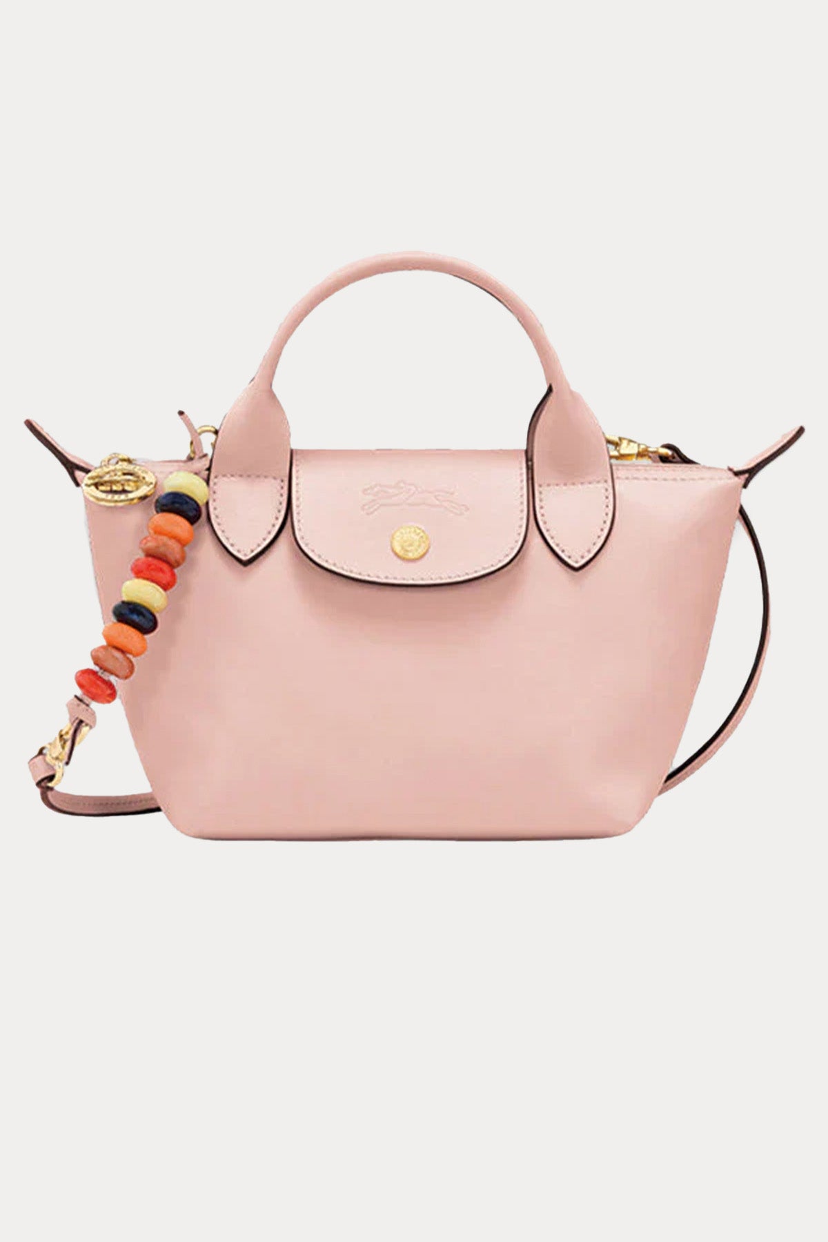 Longchamp Logolu Mini Deri Çanta