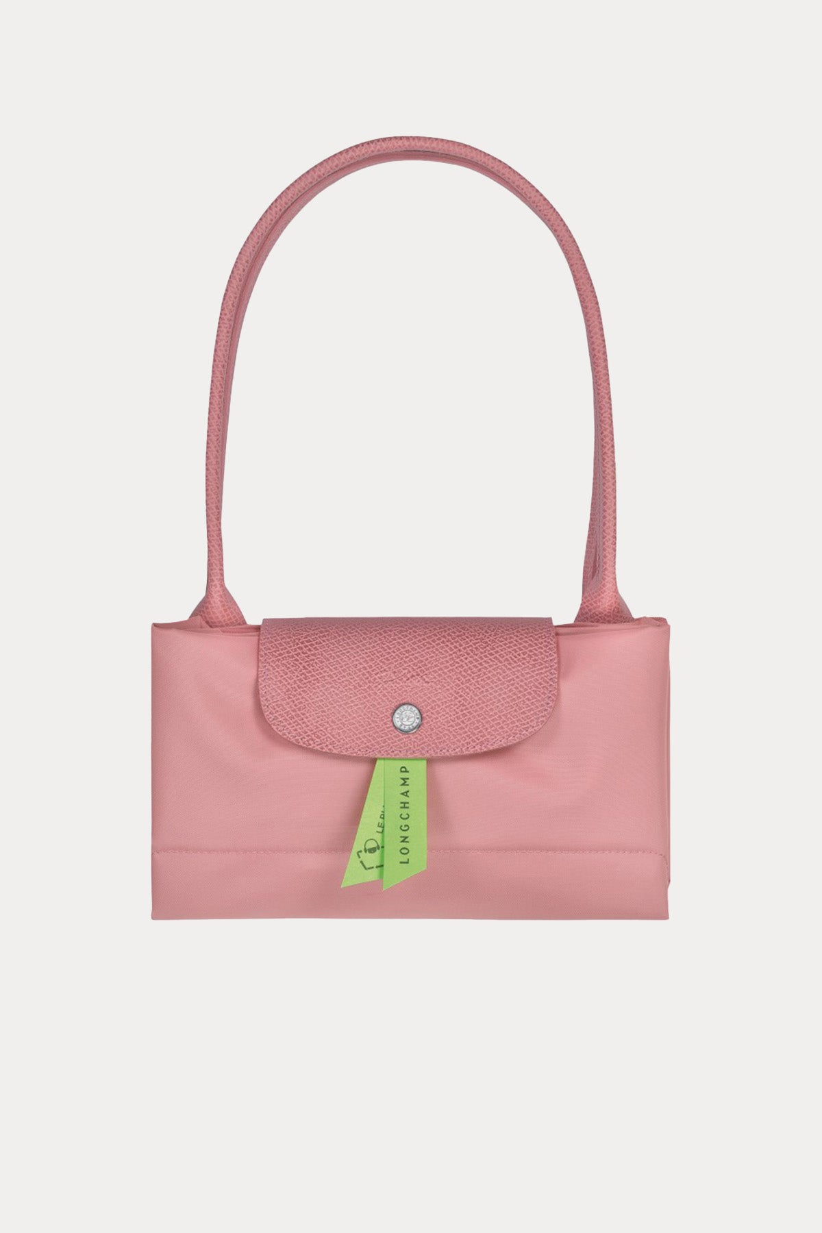 Longchamp Deri Detaylı Logolu Omuz Çantası