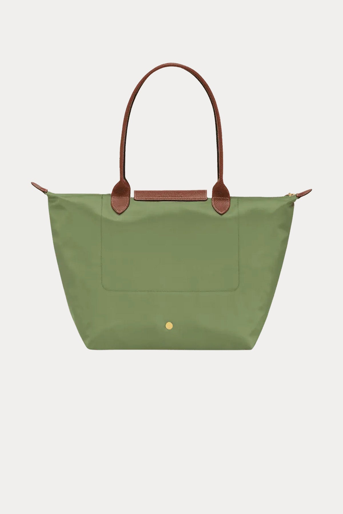 Longchamp Deri Detaylı Logolu Omuz Çantası