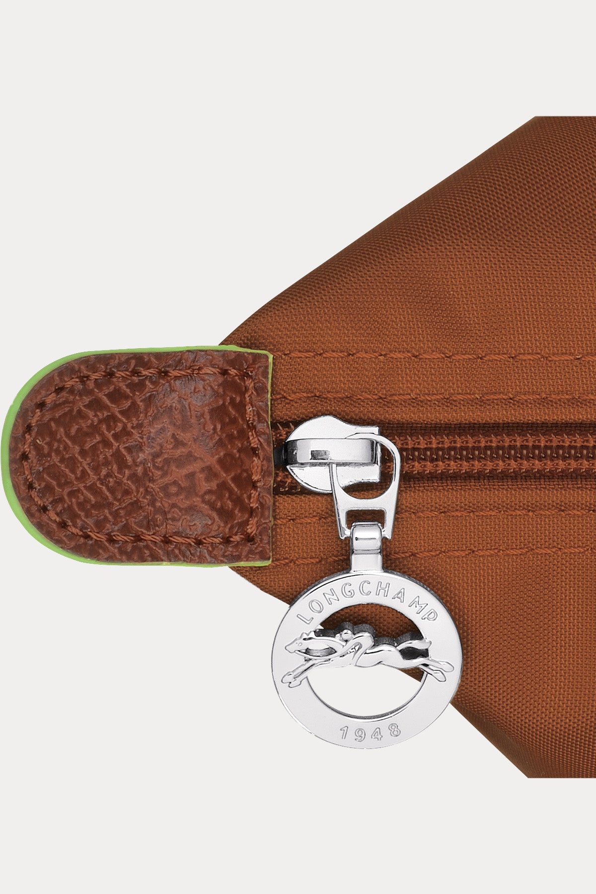 Longchamp Deri Detaylı Logolu Omuz Çantası-Çanta-Libas