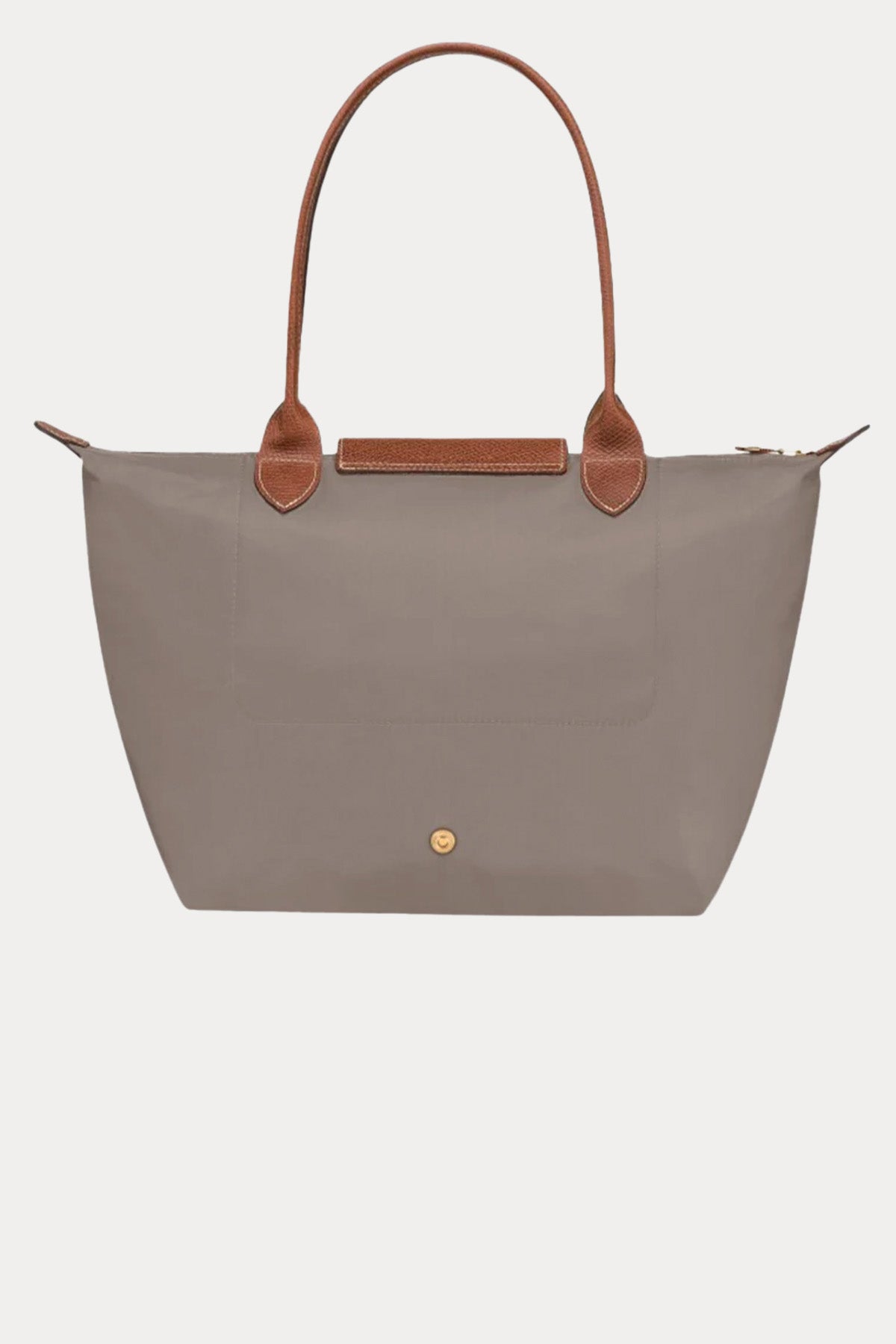 Longchamp Deri Detaylı Logolu Omuz Çantası-Çanta-Libas