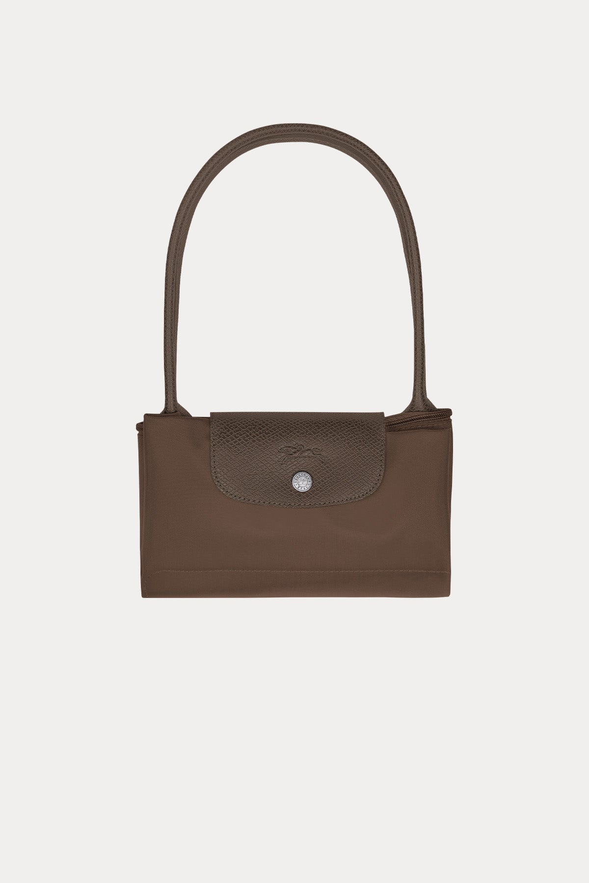 Longchamp Deri Detaylı Logolu Omuz Çantası-Çanta-Libas