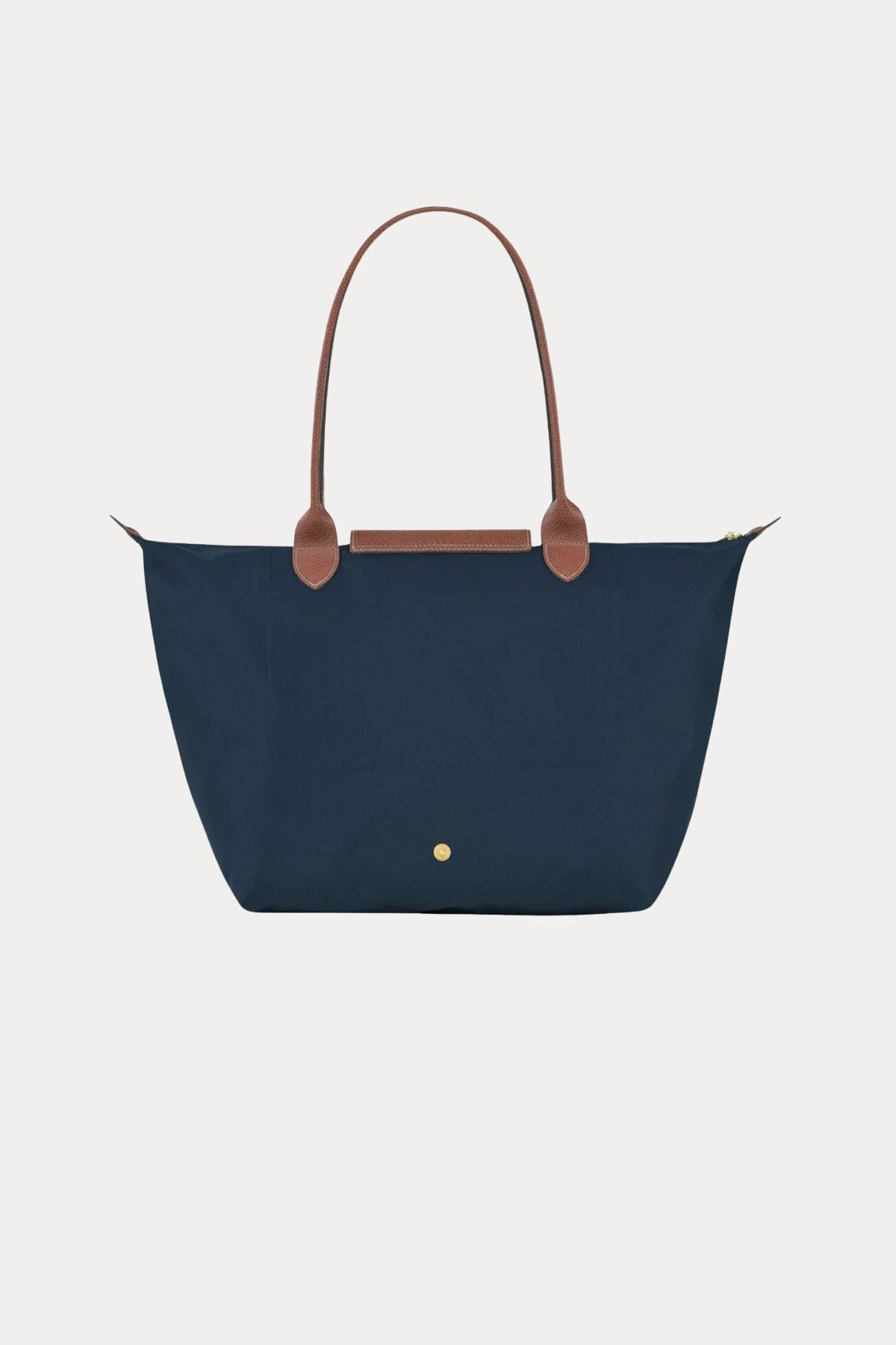 Longchamp Deri Detaylı Logolu Omuz Çantası