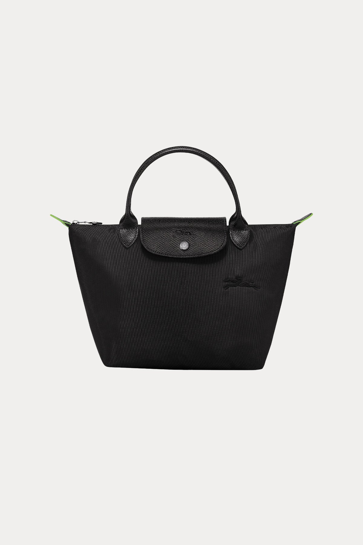 Longchamp Deri Detaylı Logolu El Çantası