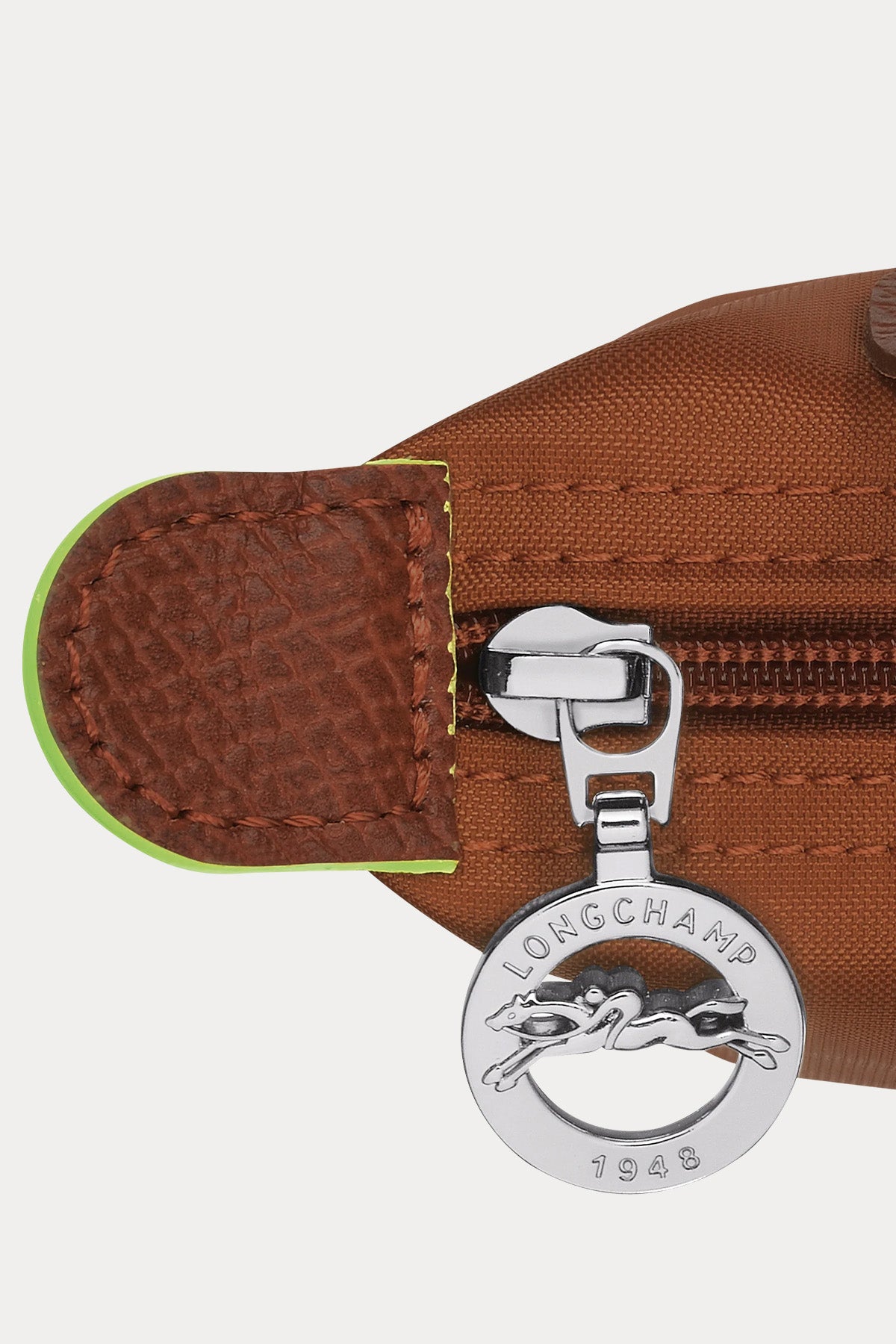 Longchamp Deri Detaylı Logolu El Çantası