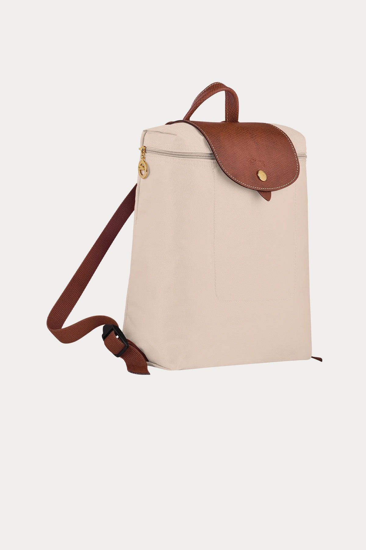 Longchamp Deri Detaylı Sırt Çantası