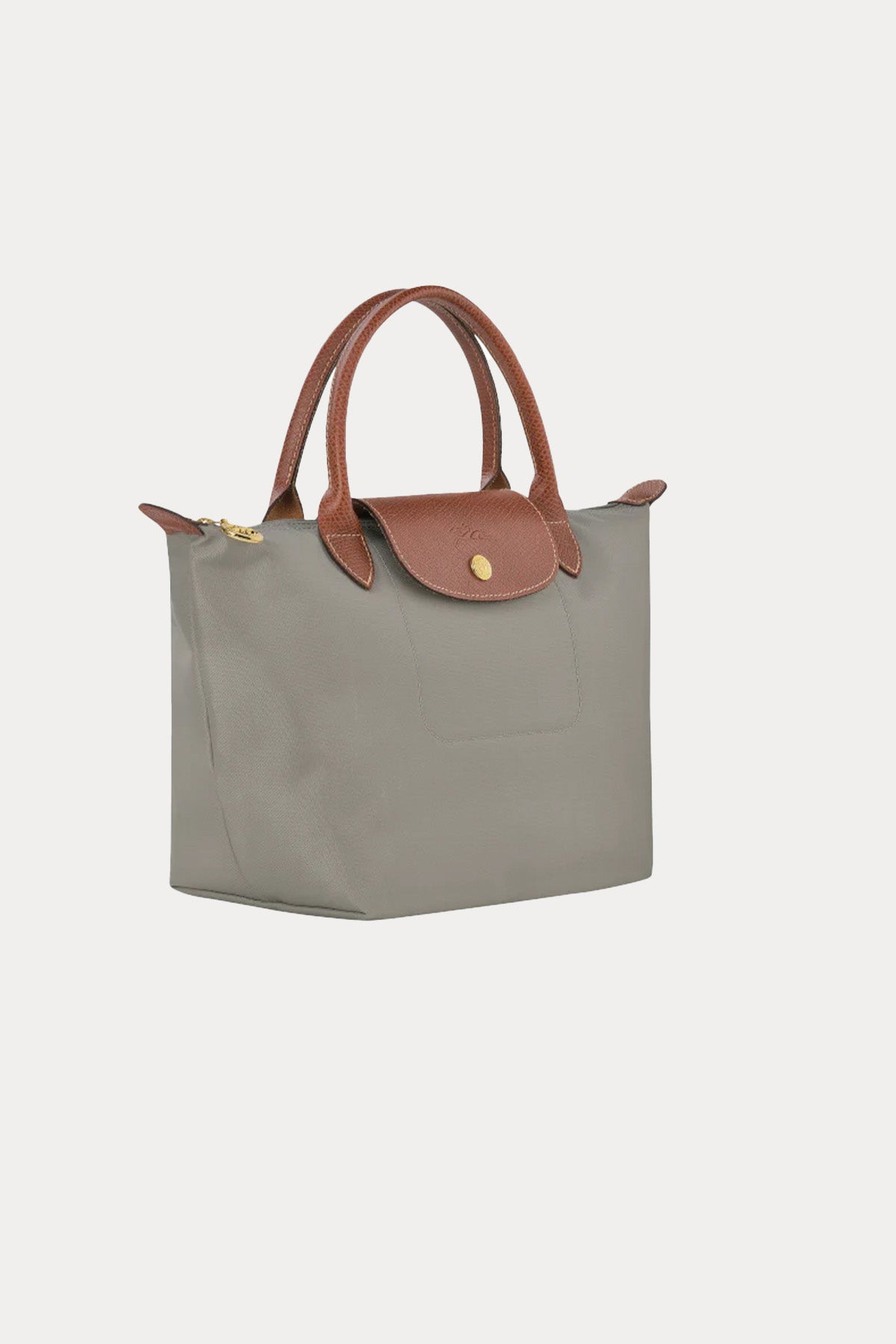 Longchamp Deri Detaylı Logolu El Çantası