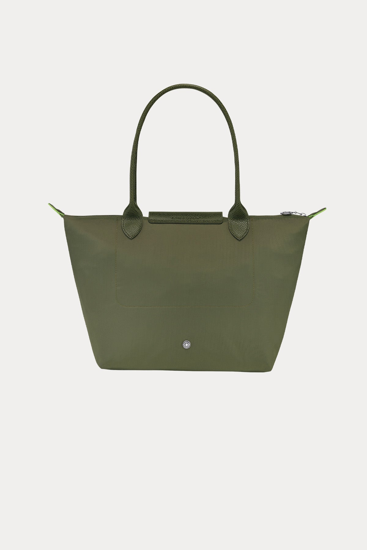 Longchamp Deri Detaylı Logolu Omuz Çantası