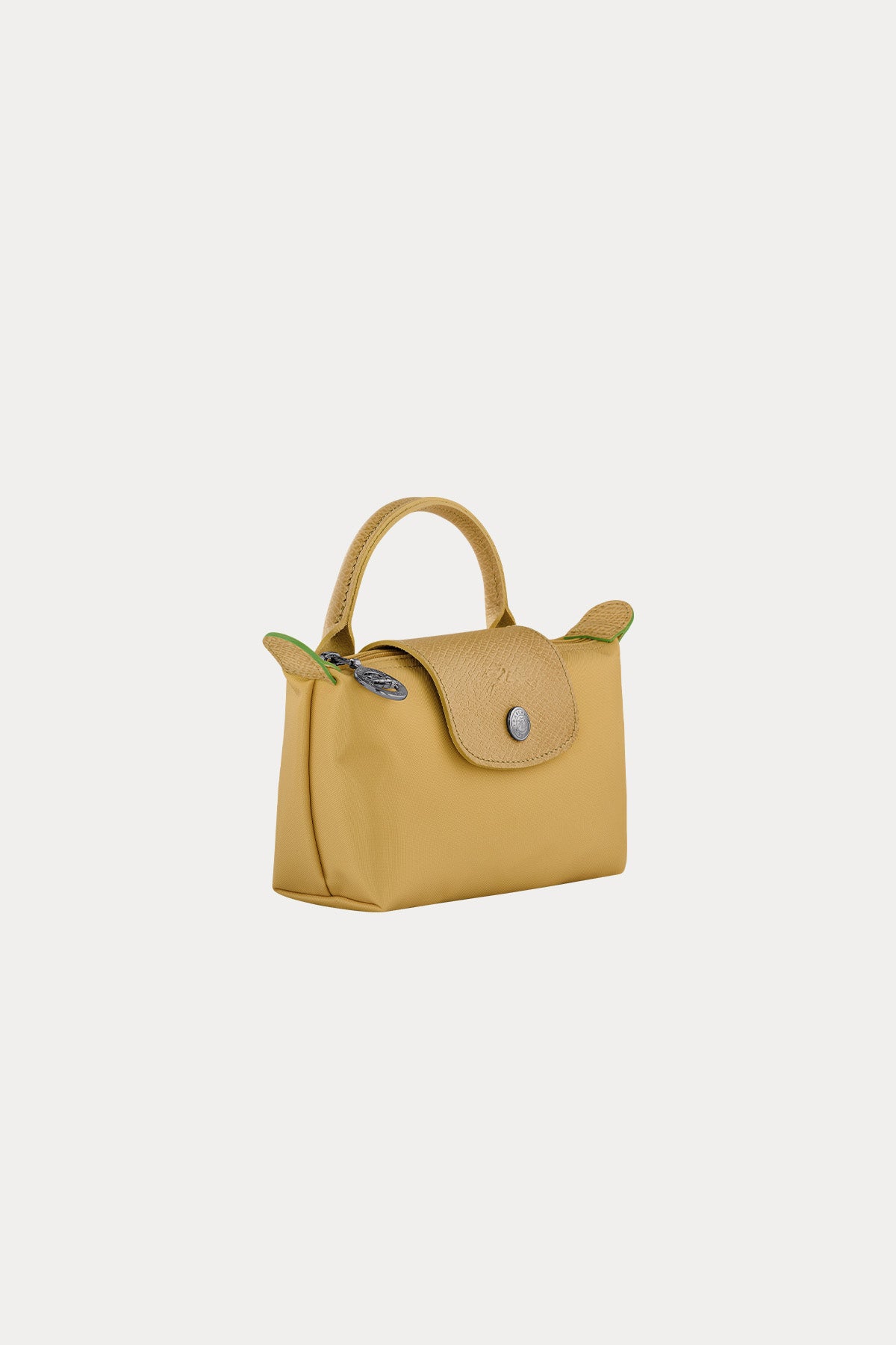 Longchamp Deri Detaylı Logolu El Çantası-Çanta-Libas