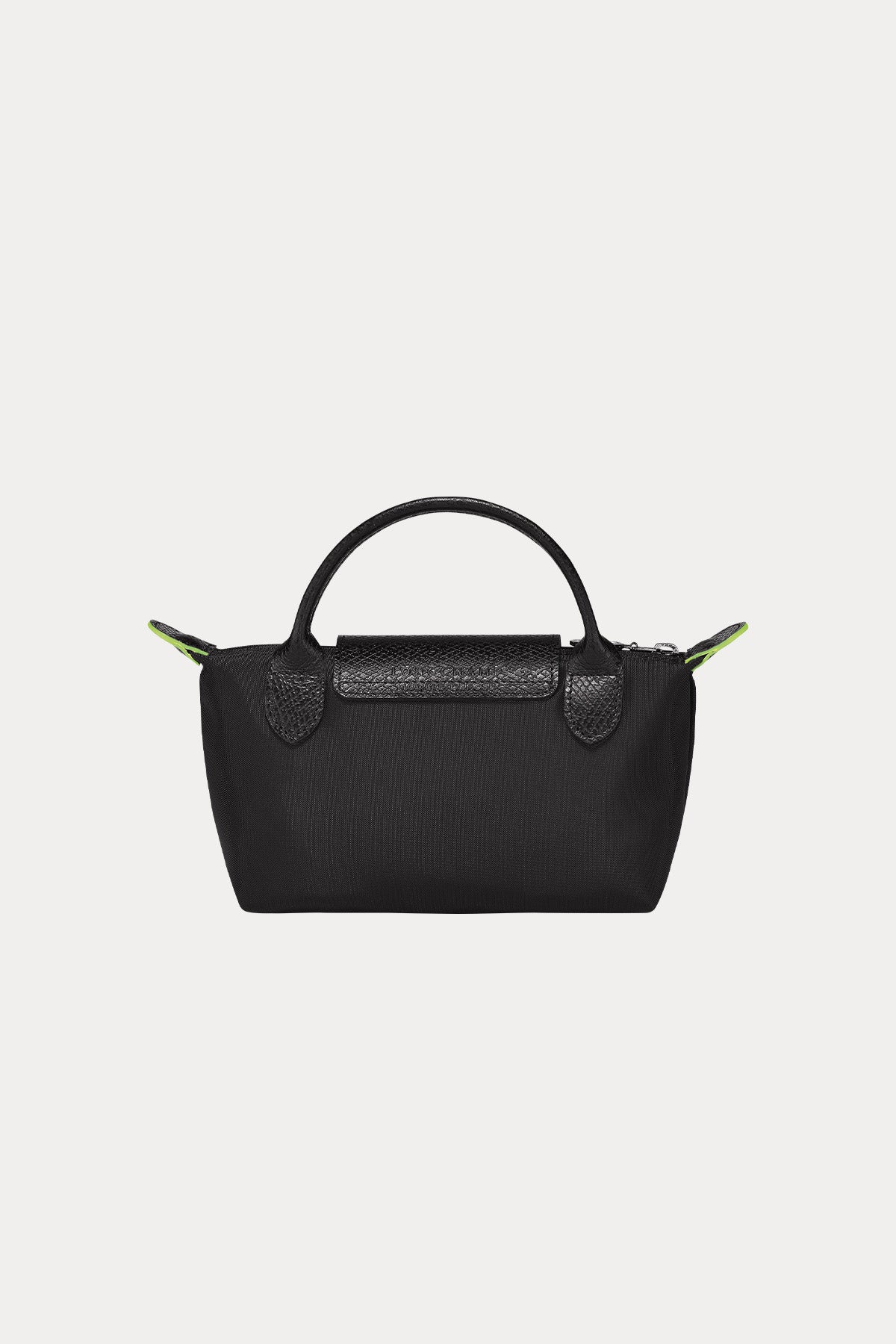 Longchamp Deri Detaylı Logolu El Çantası-Çanta-Libas