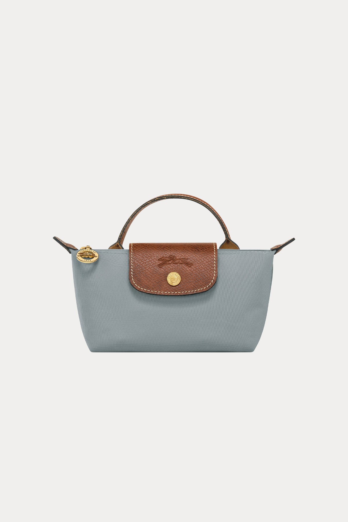 Longchamp Deri Detaylı Logolu El Çantası