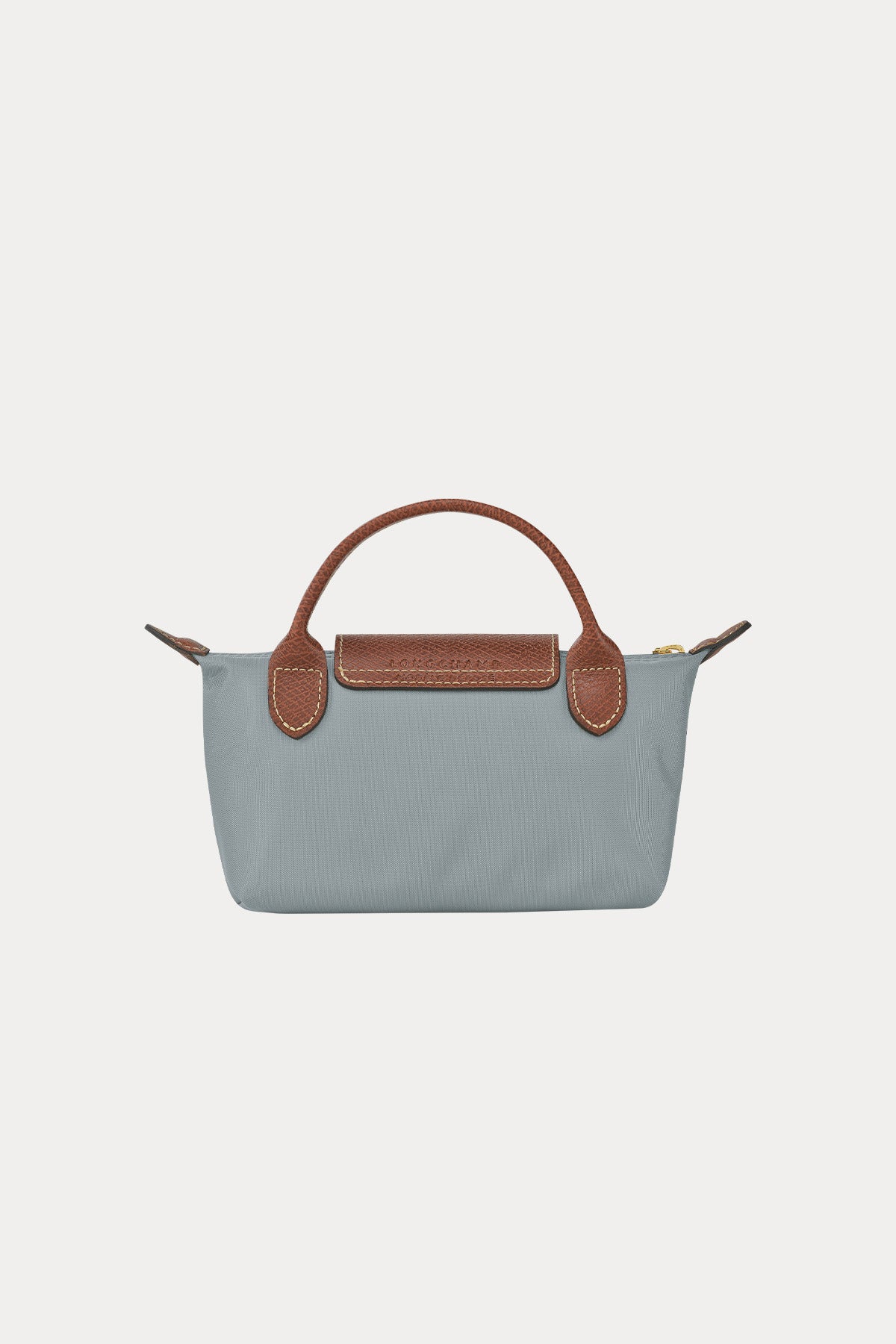 Longchamp Deri Detaylı Logolu El Çantası