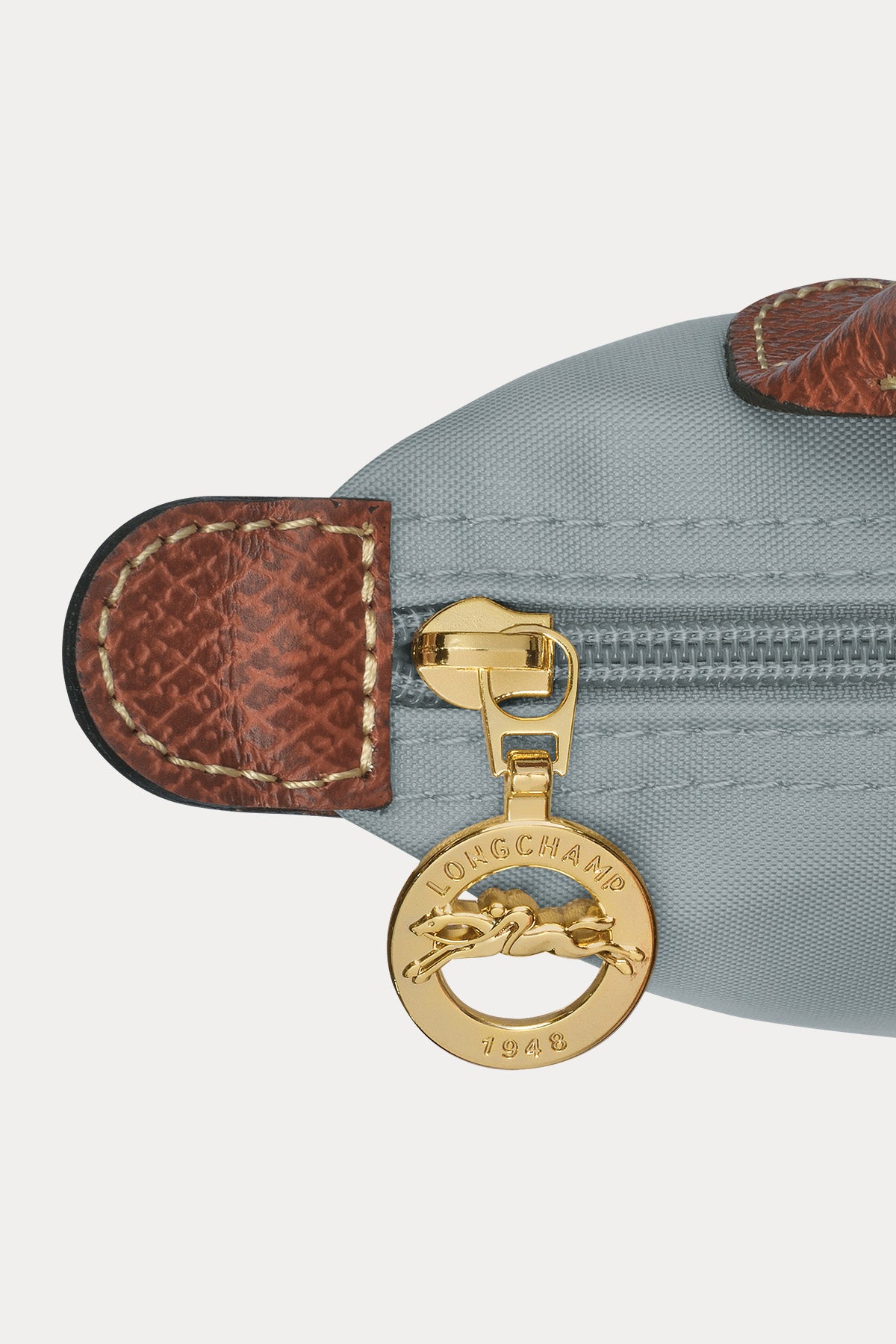 Longchamp Deri Detaylı Logolu El Çantası