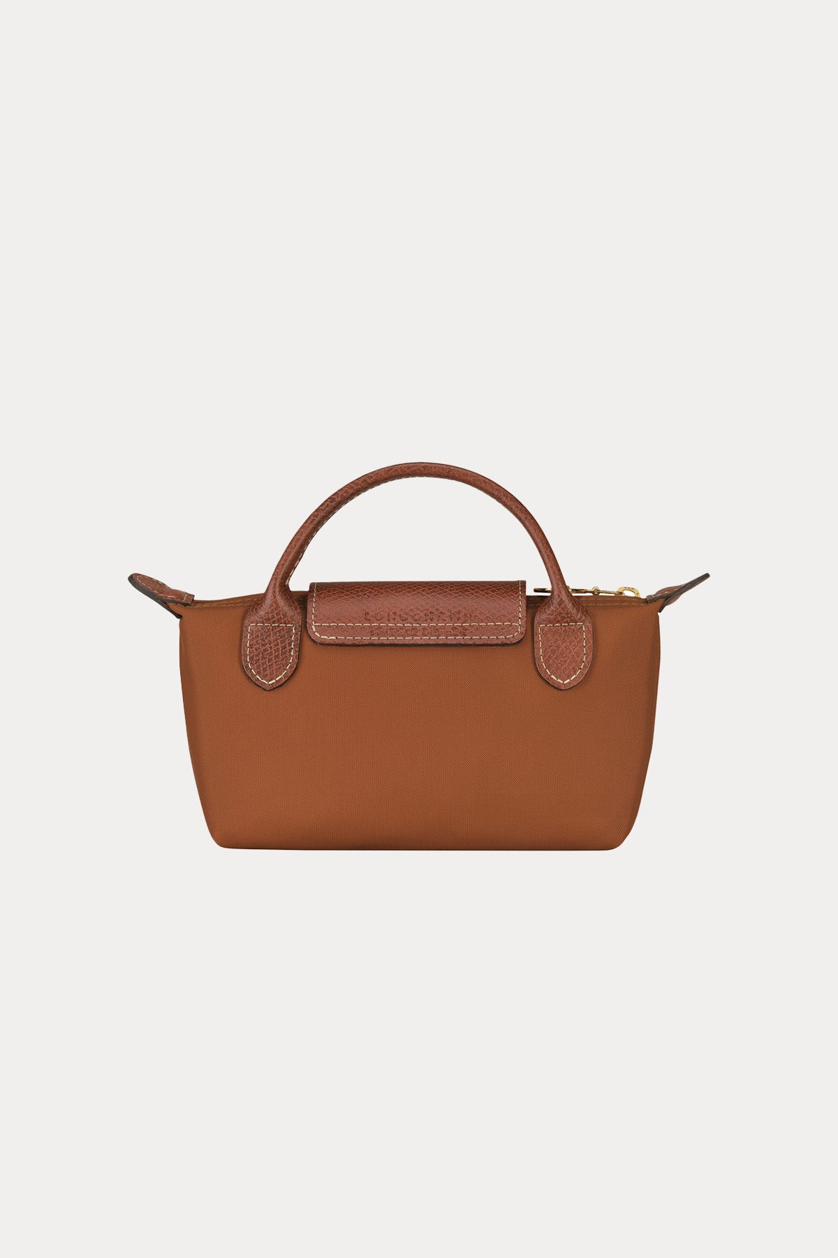 Longchamp Deri Detaylı Logolu El Çantası