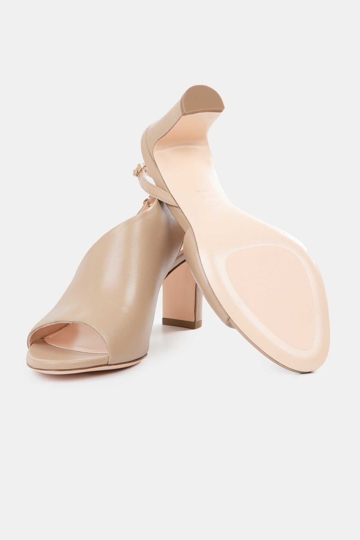 Agl Beth Topuklu Deri Ayakkabı