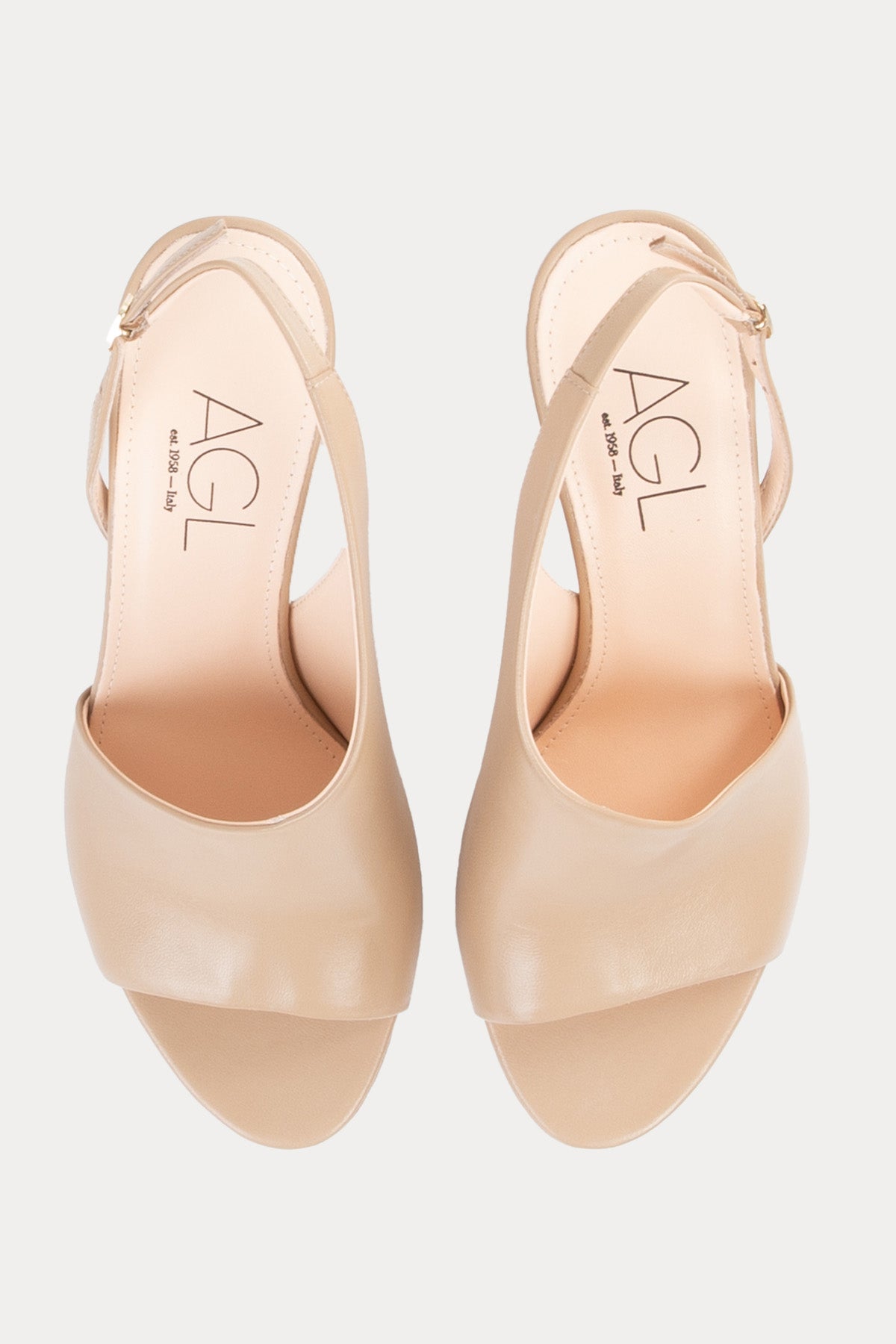 Agl Beth Topuklu Deri Ayakkabı