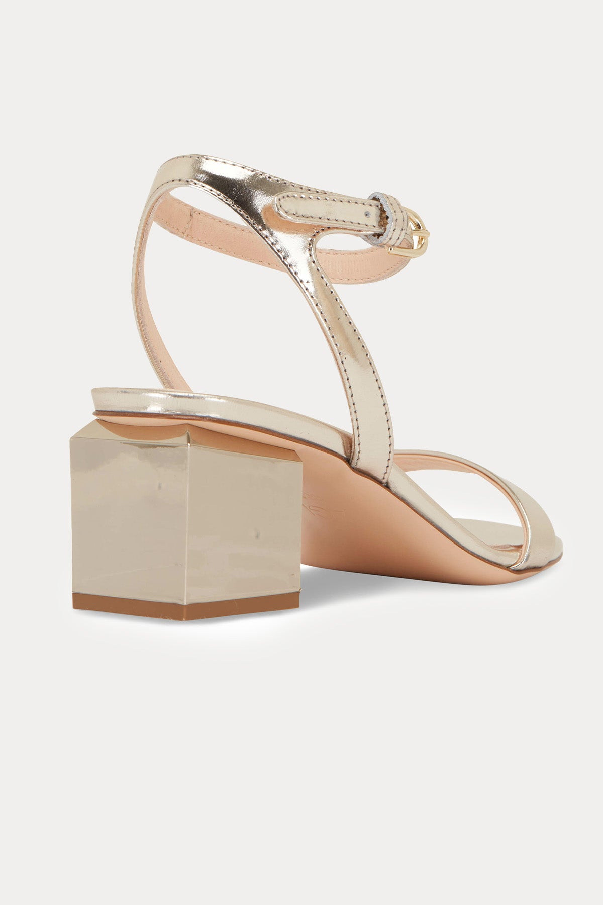 Agl Angie Deri Topuklu Küt Burunlu Abiye Ayakkabı