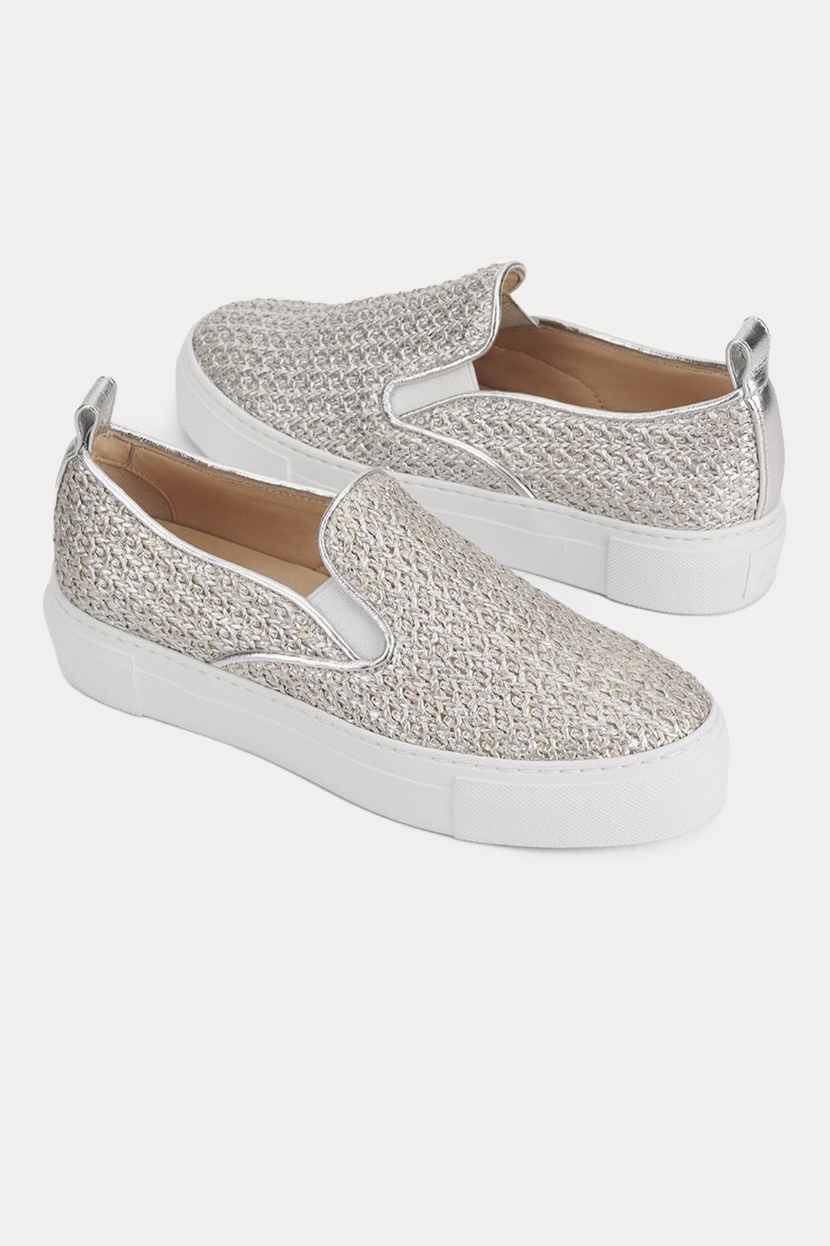 Agl Fernanda Hasır Örgü Extralight Taban Loafer Ayakkabı