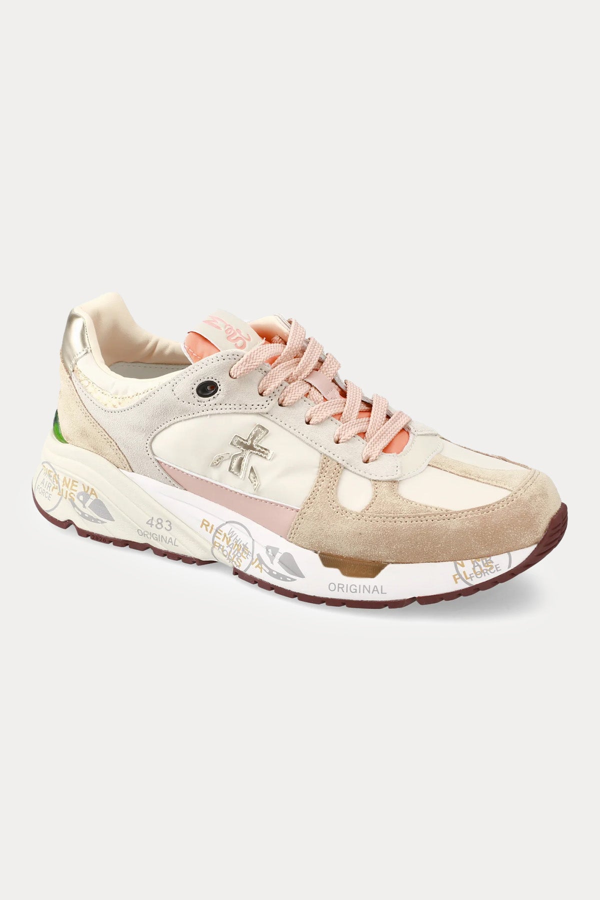 Premiata Mased Süet Sneaker Ayakkabı-Ayakkabı-Libas
