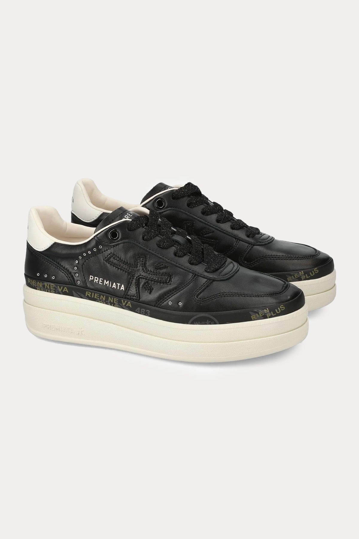 Premiata Micol Deri Sneaker Ayakkabı-Ayakkabı-Libas