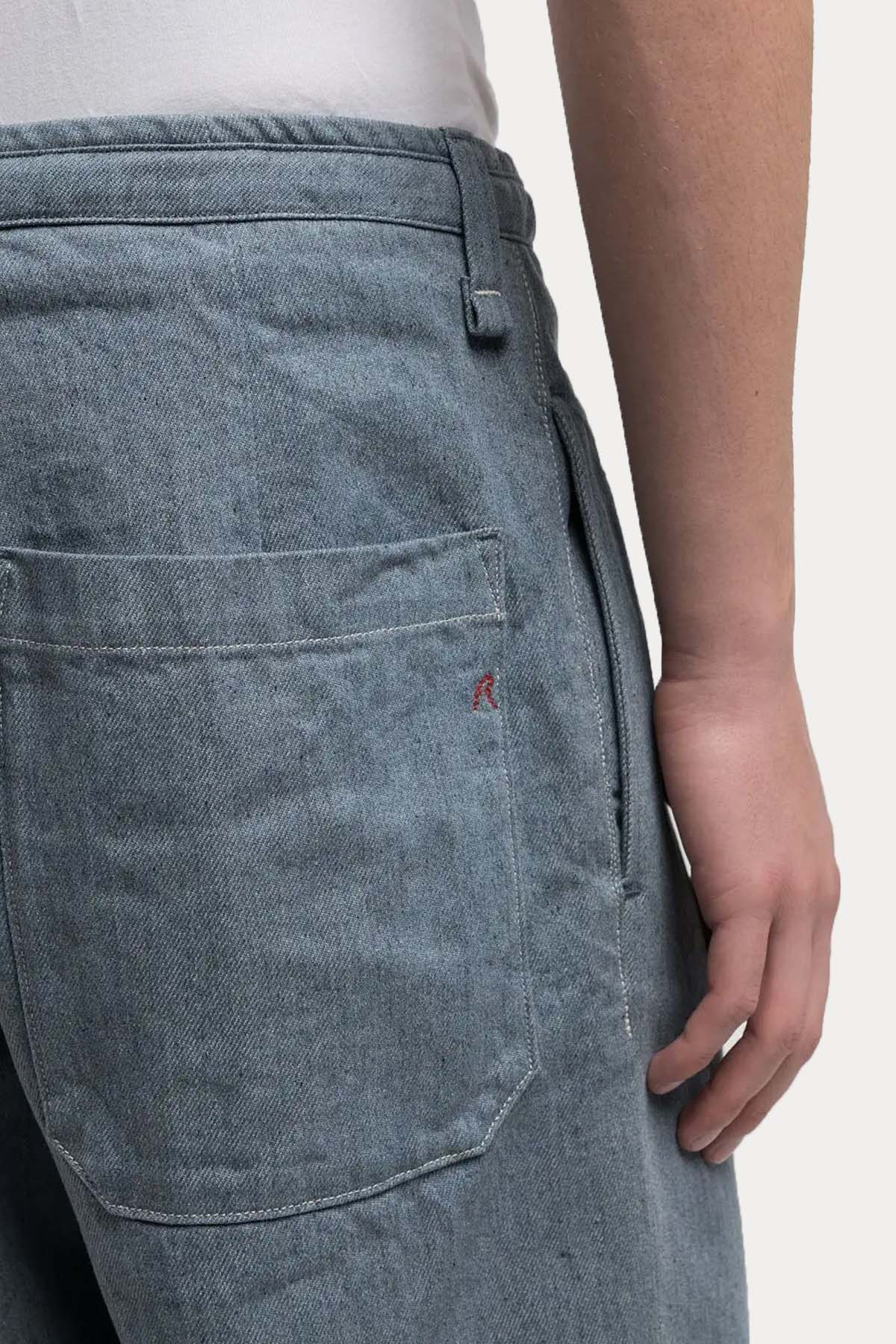 Replay Tapered Fit Beli Lastikli Tek Pile Yandan Cepli Pantolon