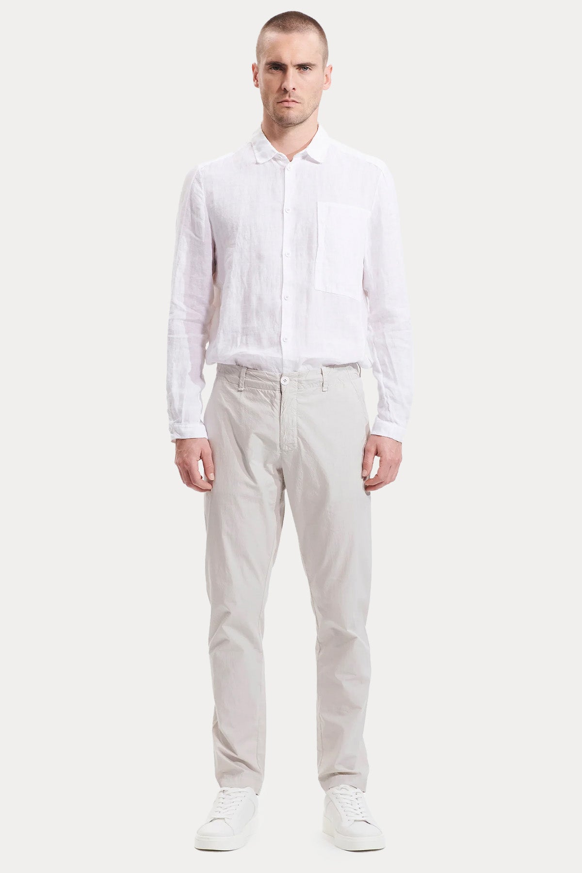 Transit Slim Fit Yandan Cepli Pantolon-Pantolon-Libas
