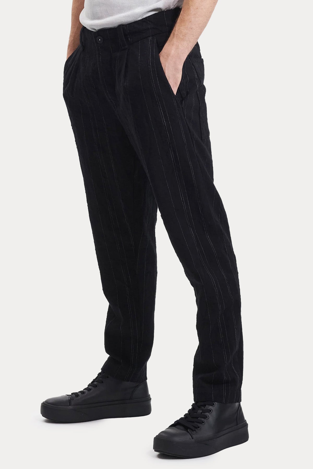 Transit Loose Fit Tek Pile Yandan Cepli Pantolon