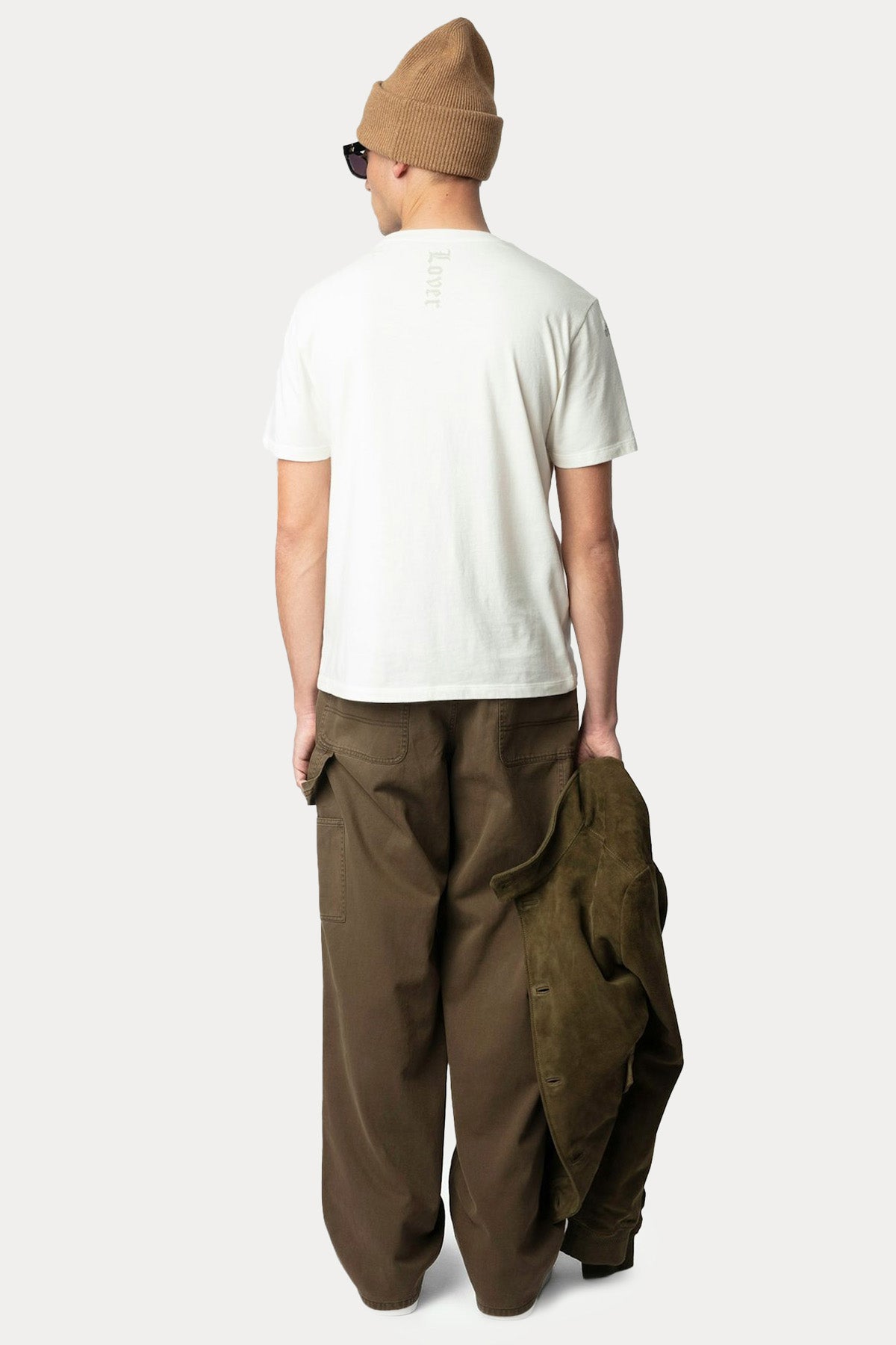 Zadig & Voltaire Regular Fit Logo Desenli T-shirt