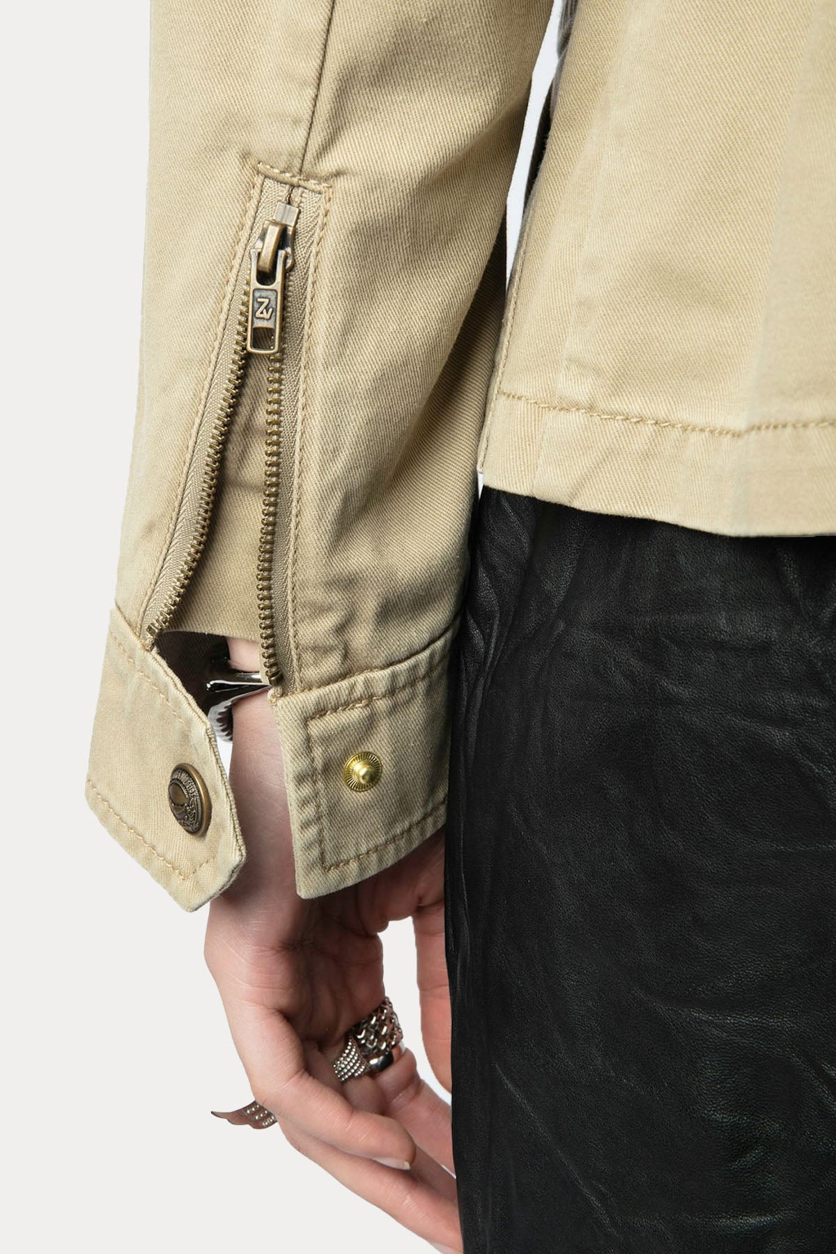 Zadig & Voltaire Logolu Cep Detaylı Ceket