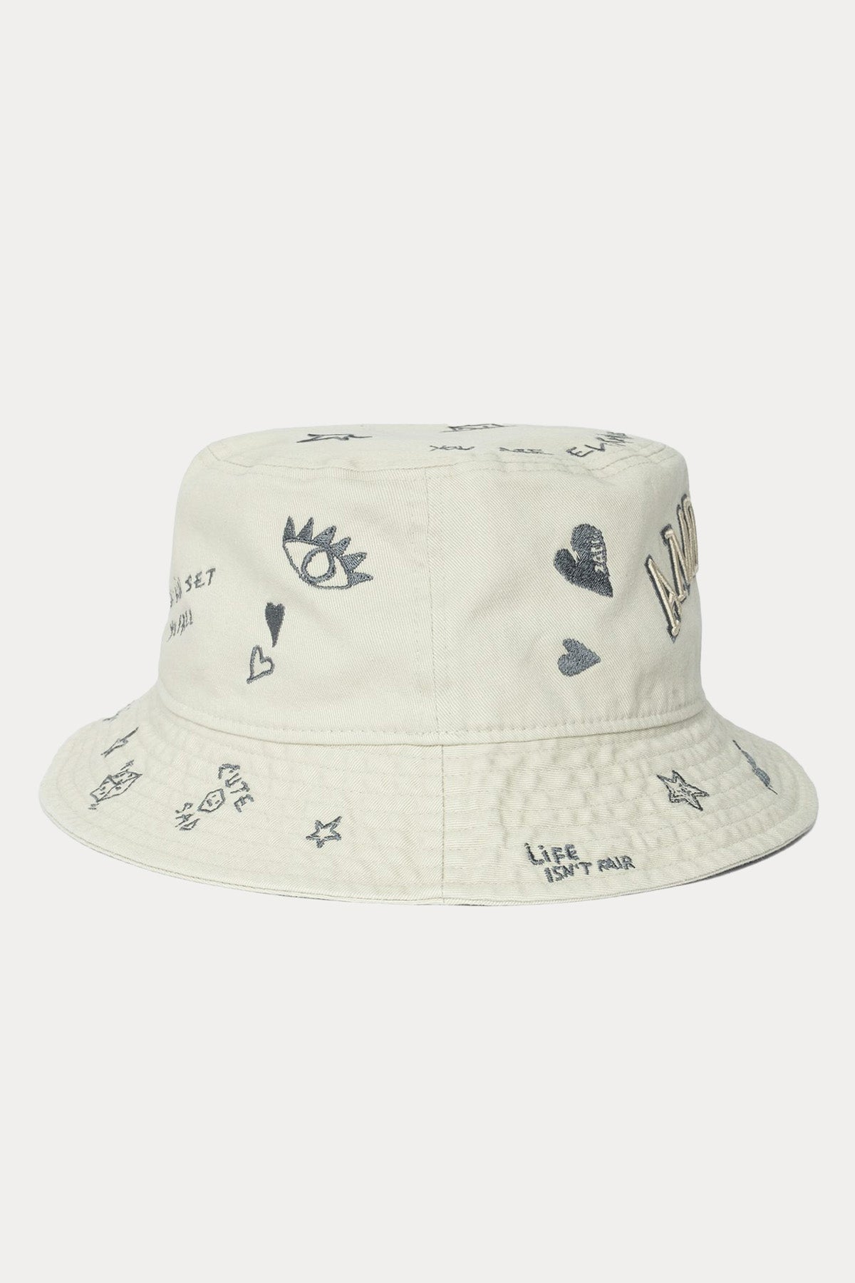 Zadig & Voltaire Logo Desenli Bucket Şapka