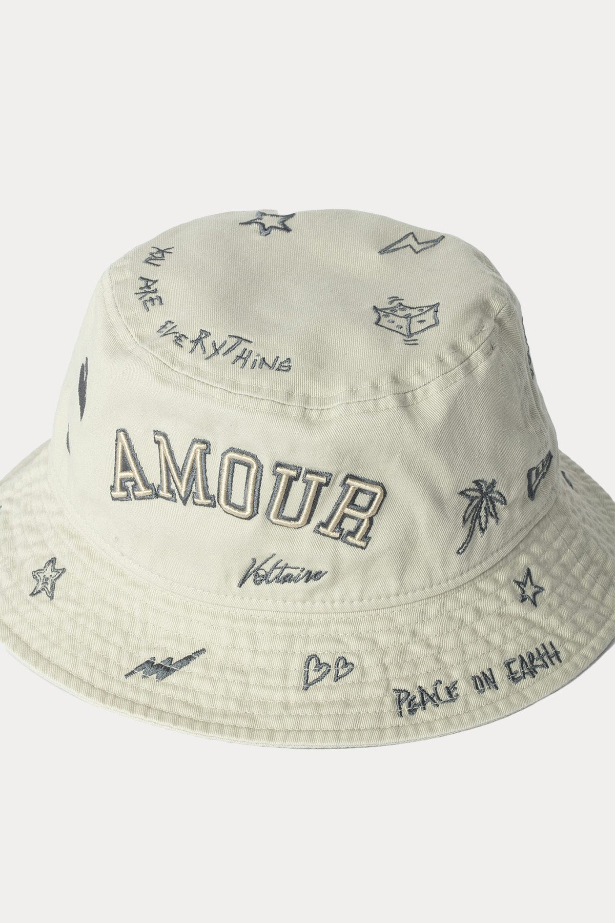 Zadig & Voltaire Logo Desenli Bucket Şapka