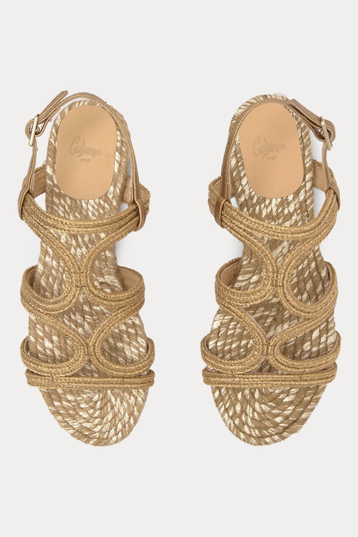 Castaner Pitra Hasır Detaylı Örgü Sandalet