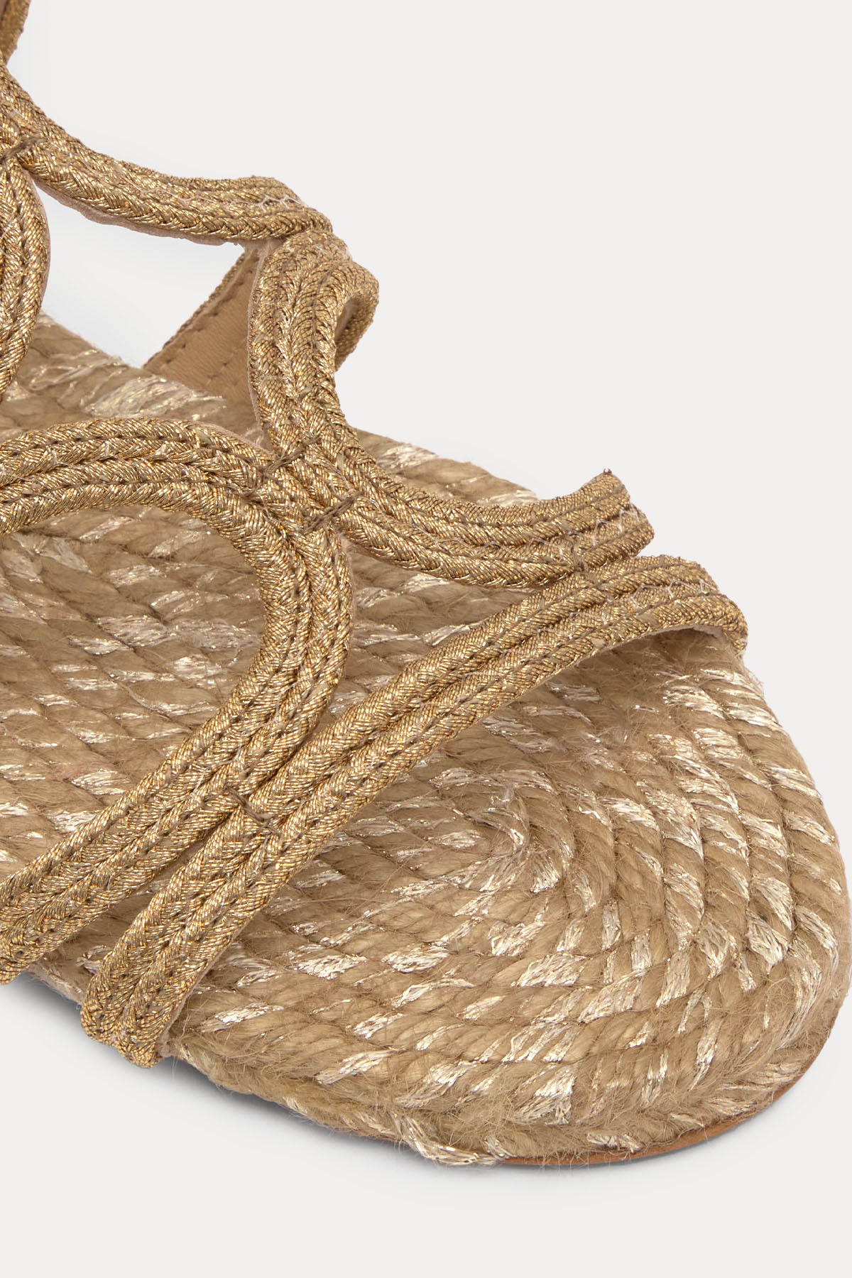 Castaner Pitra Hasır Detaylı Örgü Sandalet