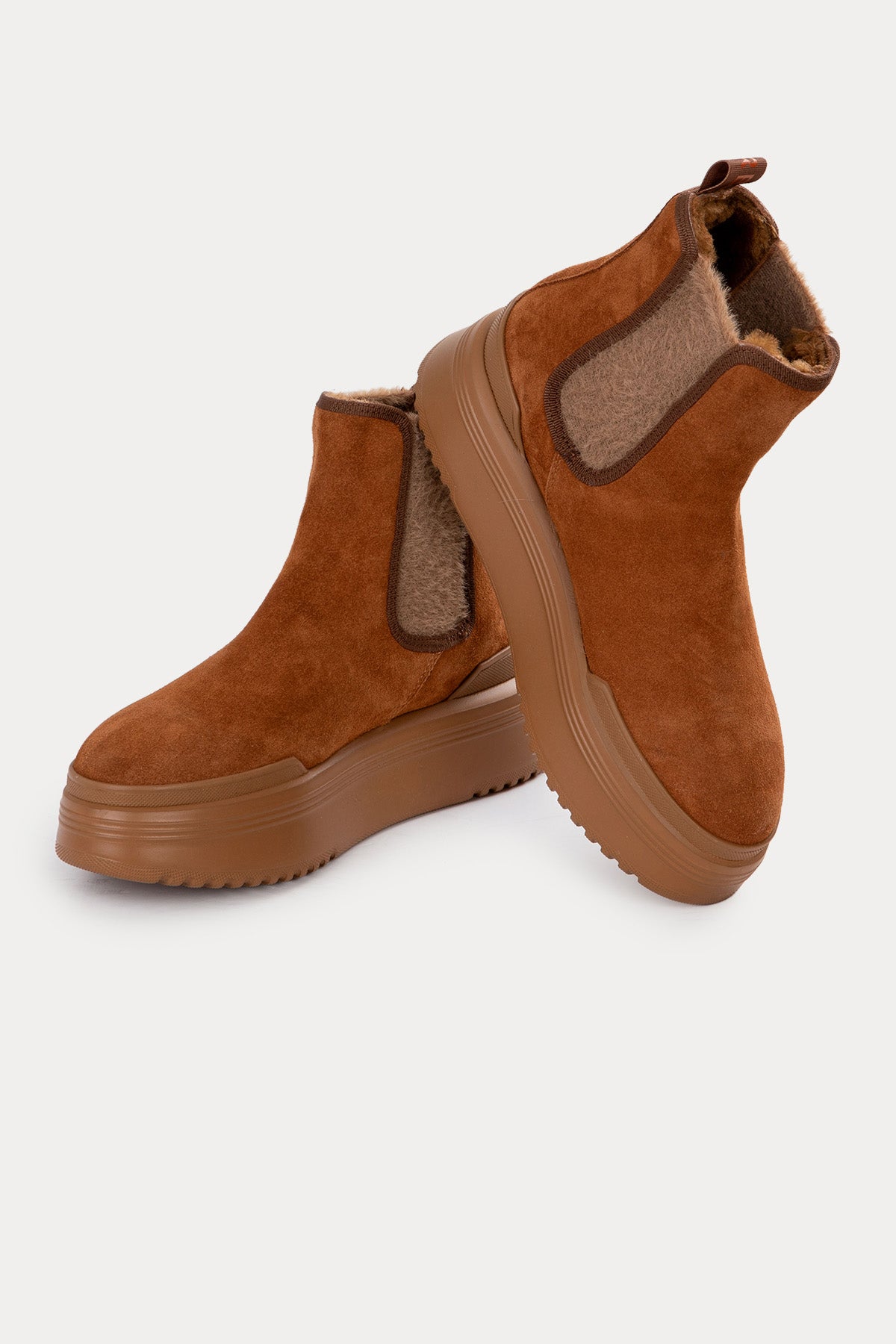 Bogner New York Lastik Bantlı Süet Bot