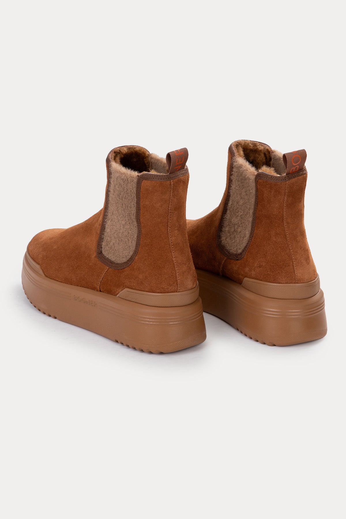 Bogner New York Lastik Bantlı Süet Bot