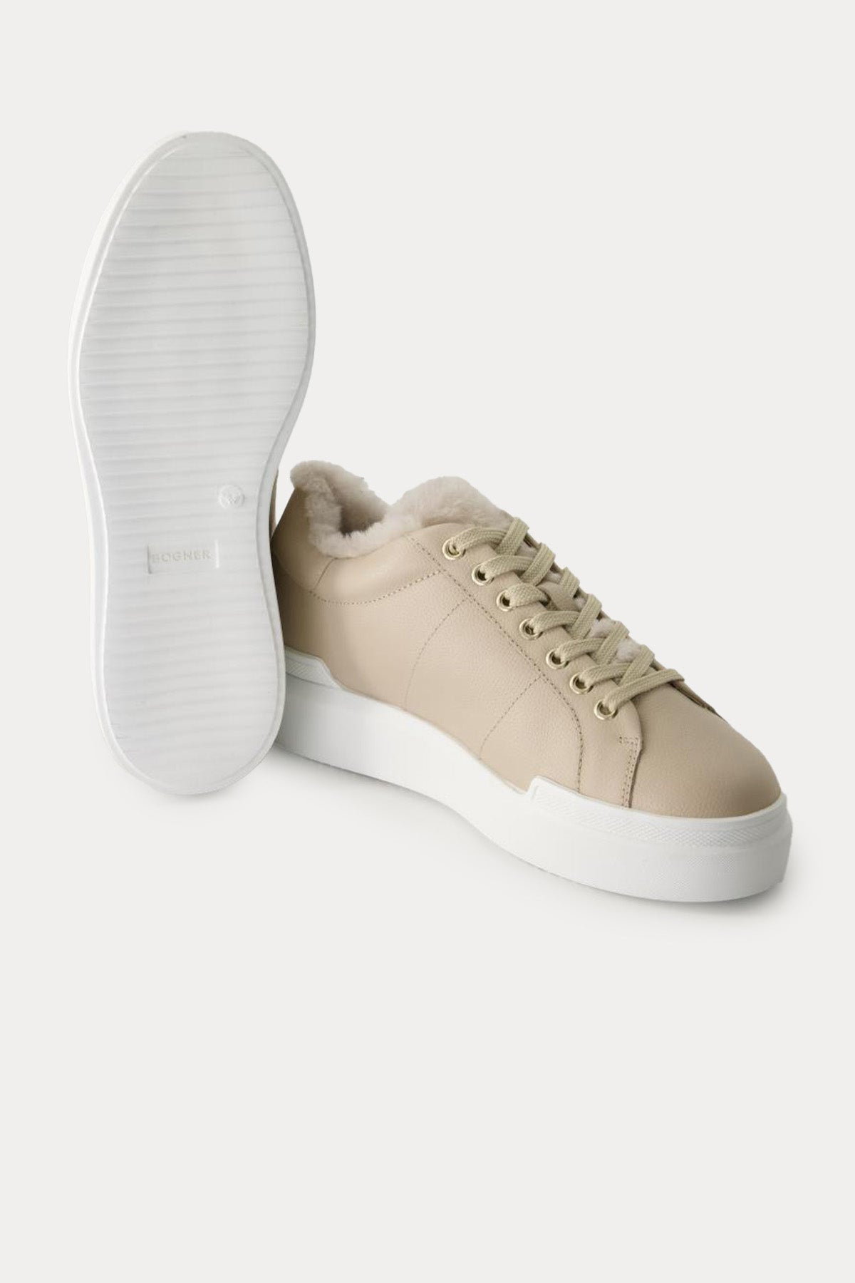 Bogner Hollywood İçi Kürklü Deri Sneaker Ayakkabı