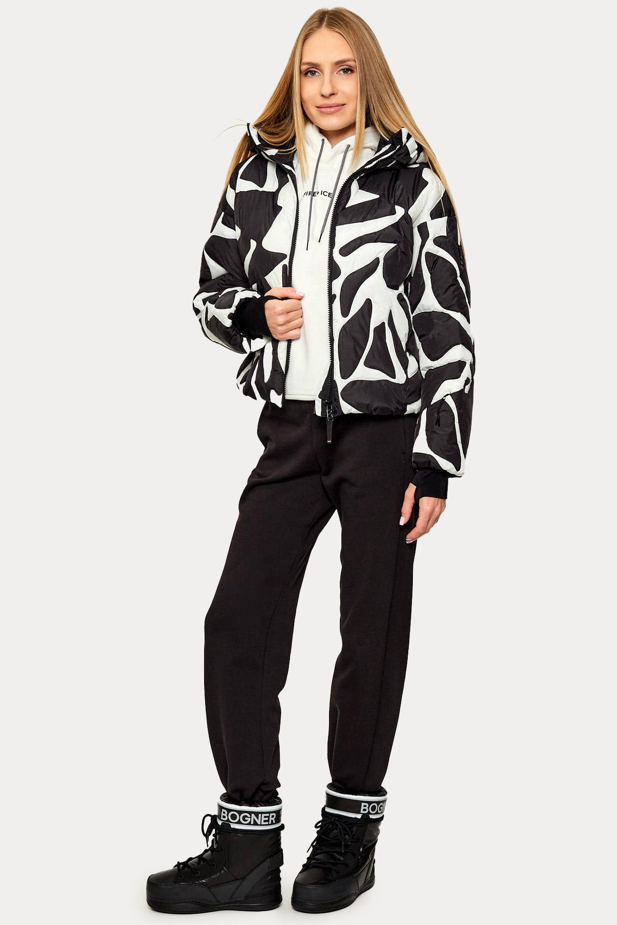 Bogner La Plagne Michelin Taban İçi Kürklü Kar Botu