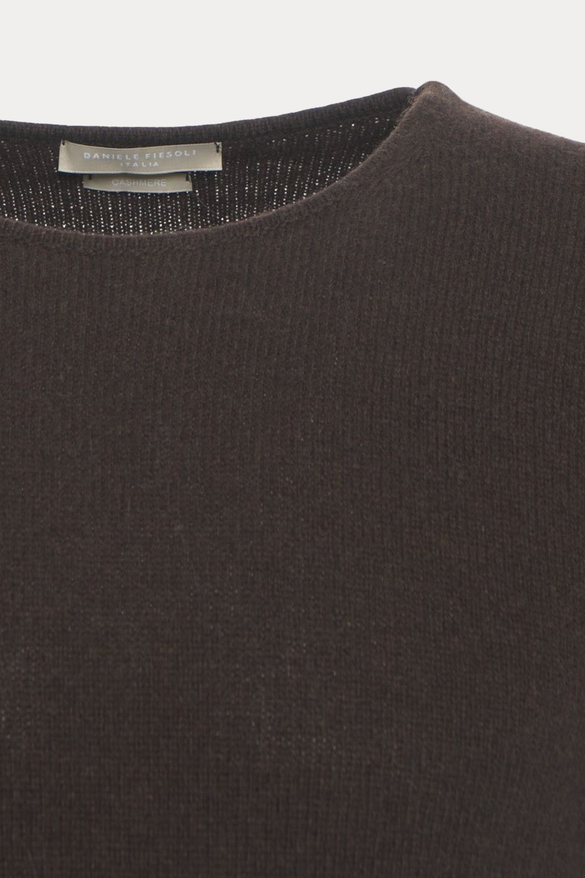 Manifattura Yuvarlak Yaka Regular Fit Kaşmir Örgü Yün Triko